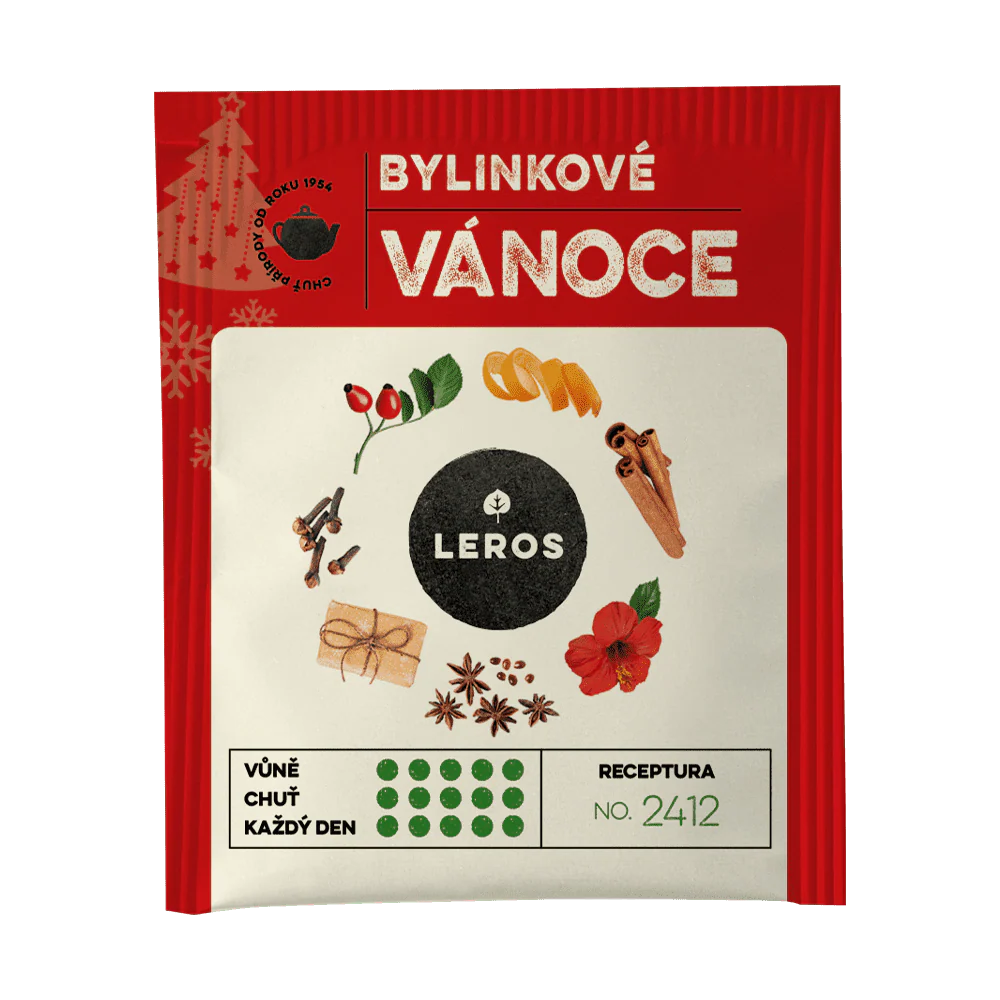 LEROS Bylinný čaj s kořením Bylinkové Vánoce - nálev. sáčky (20 x 2 g) - Image 2