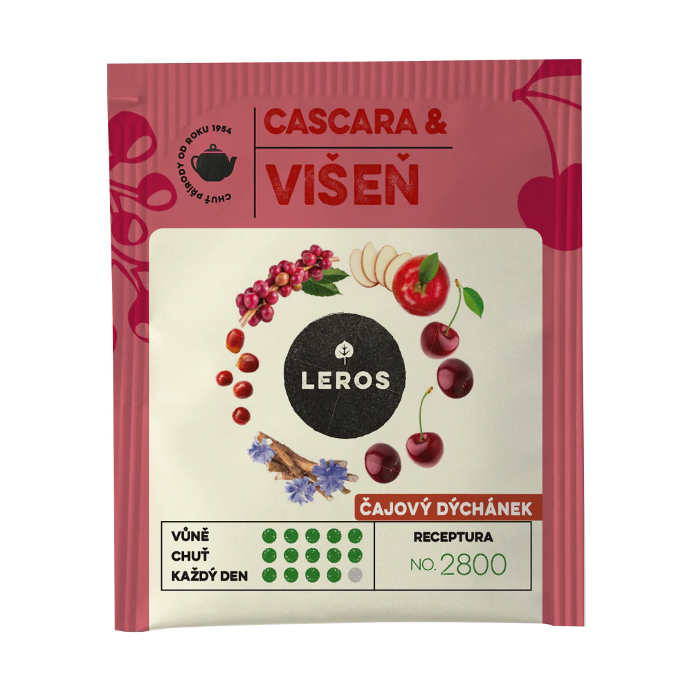 LEROS Čajový dýchánek Višeň & Cascara - nálev. sáčky (20 x 2 g) - Image 2