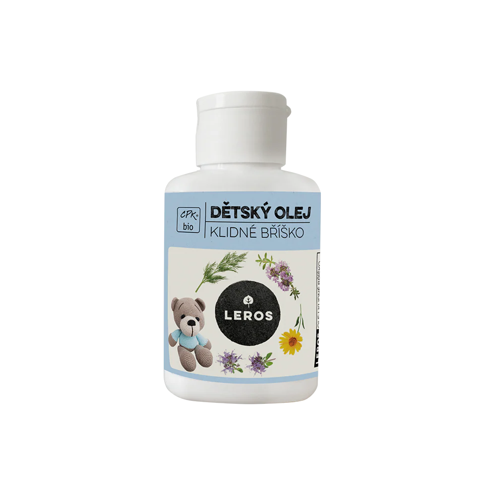 LEROS Dětský olej na klidné bříško BIO (60 ml) - Image 2