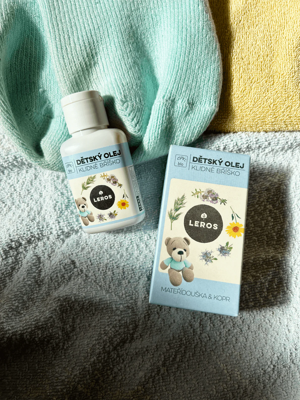 LEROS Dětský olej na klidné bříško BIO (60 ml) - Image 6