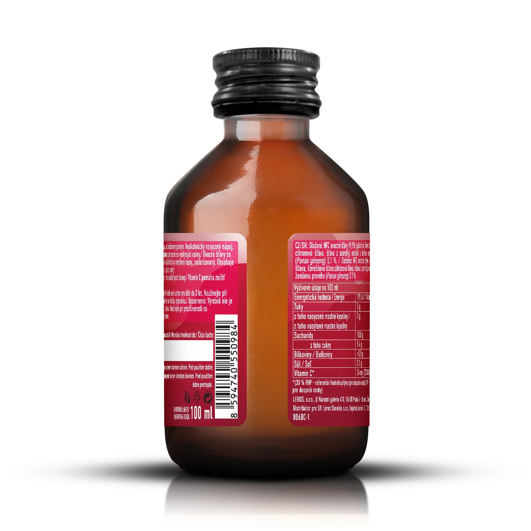 LEROS Healthy booster Energy shot (100 ml) - Image 2