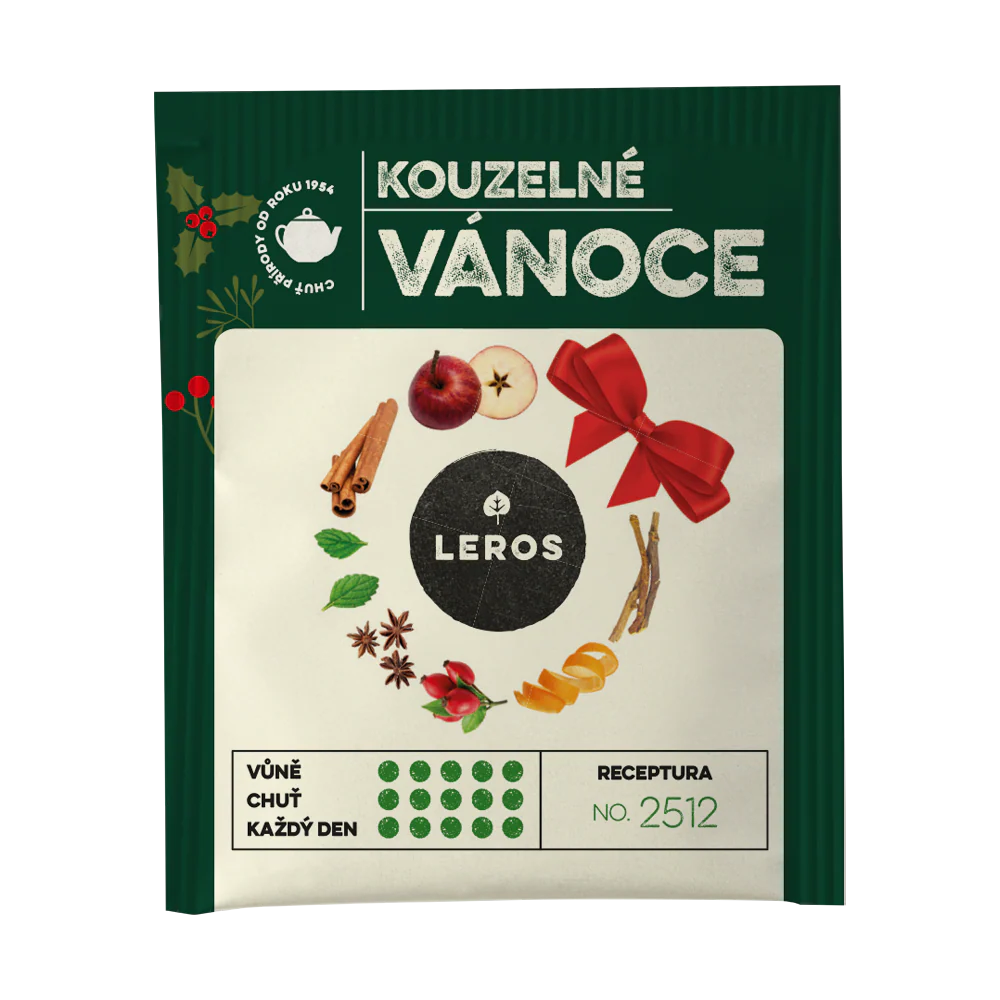 LEROS Ovocný čaj aromatizovaný Kouzelné Vánoce - nálev. sáčky (20 x 2 g) - Image 2