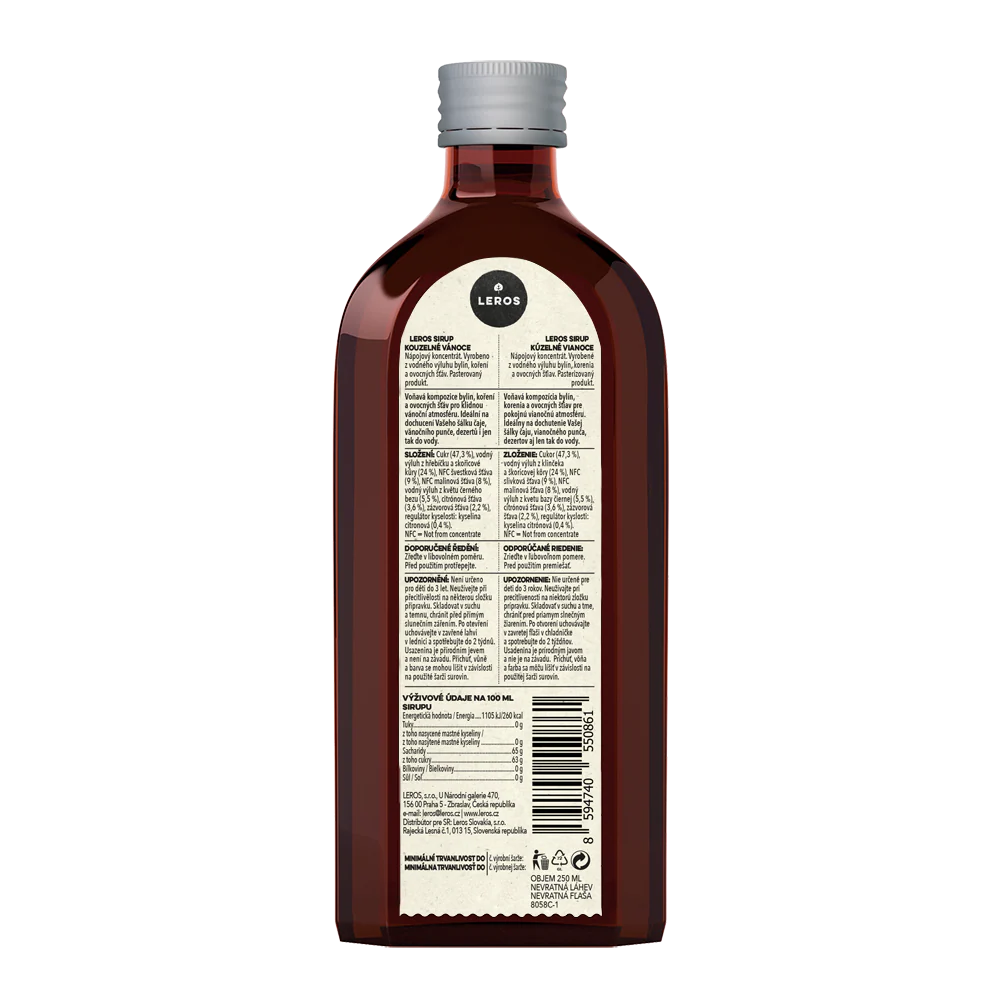 LEROS Sirup Kouzelné Vánoce (250 ml) - Image 2