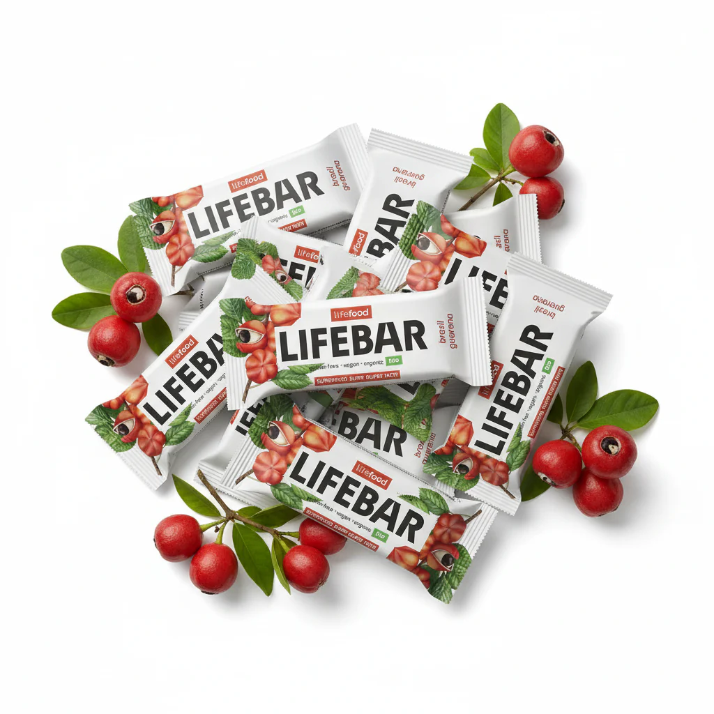 Lifefood Zvýhodněná sada 13 + 2 tyčinky zdarma - Lifebar s para ořechy a guaranou BIO (15 x 40 g) - Image 3
