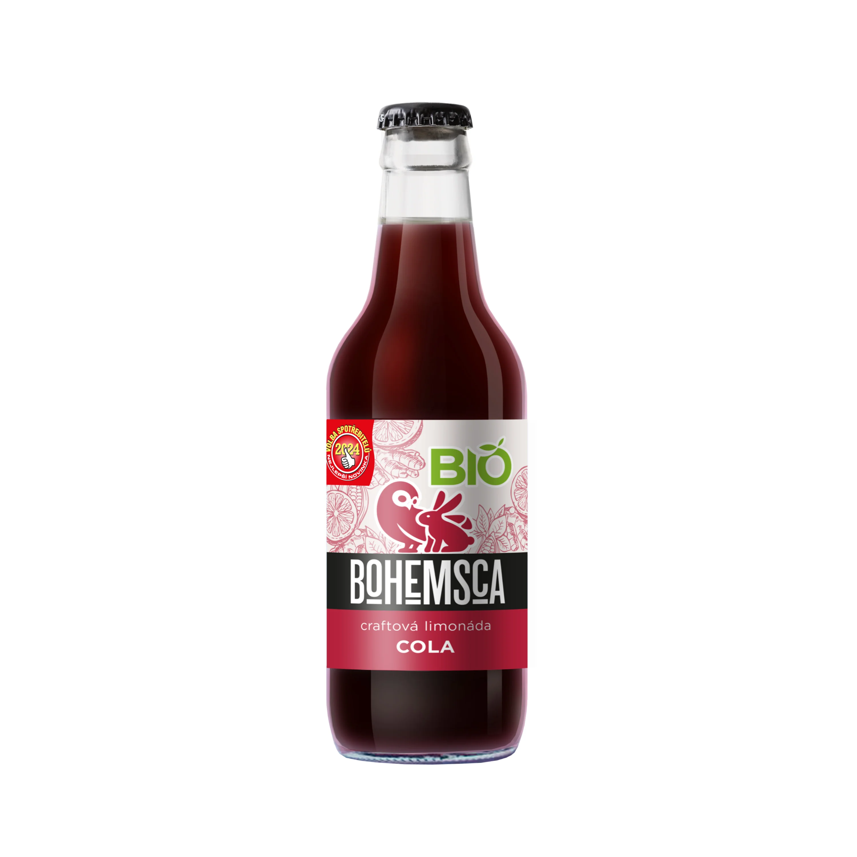 Bohemsca Limonáda Cola BIO (330 ml)