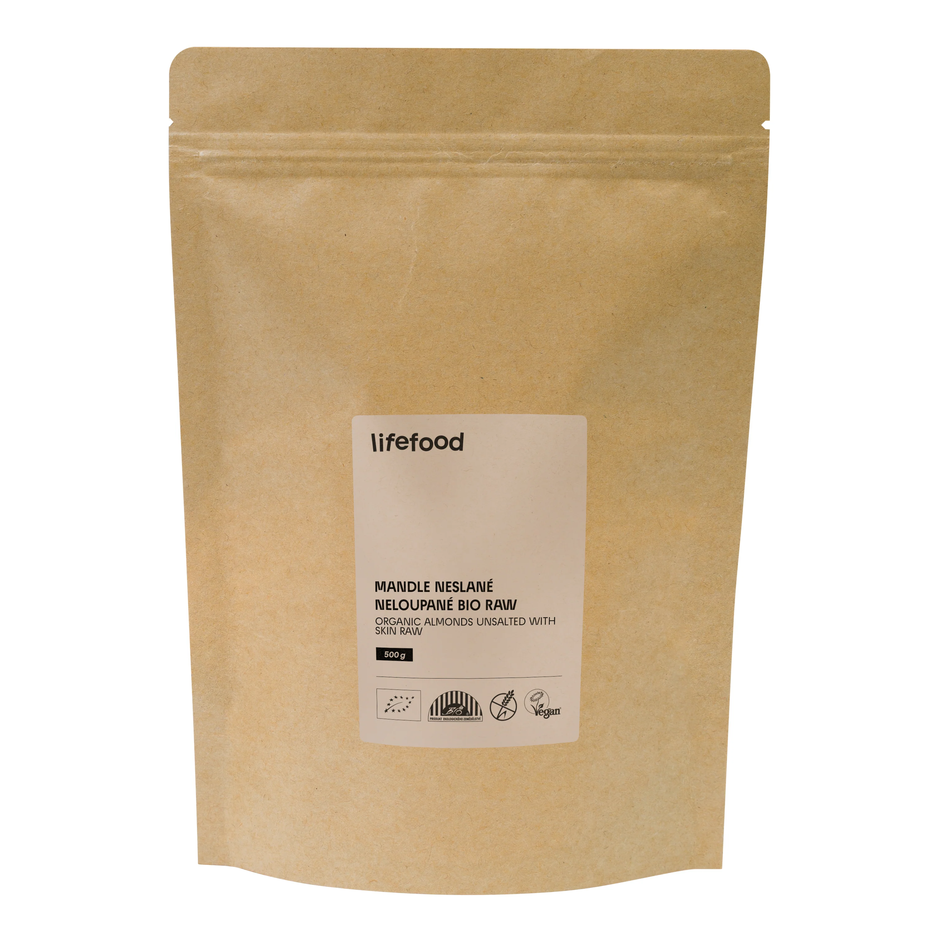 Lifefood Mandle RAW BIO (500 g)