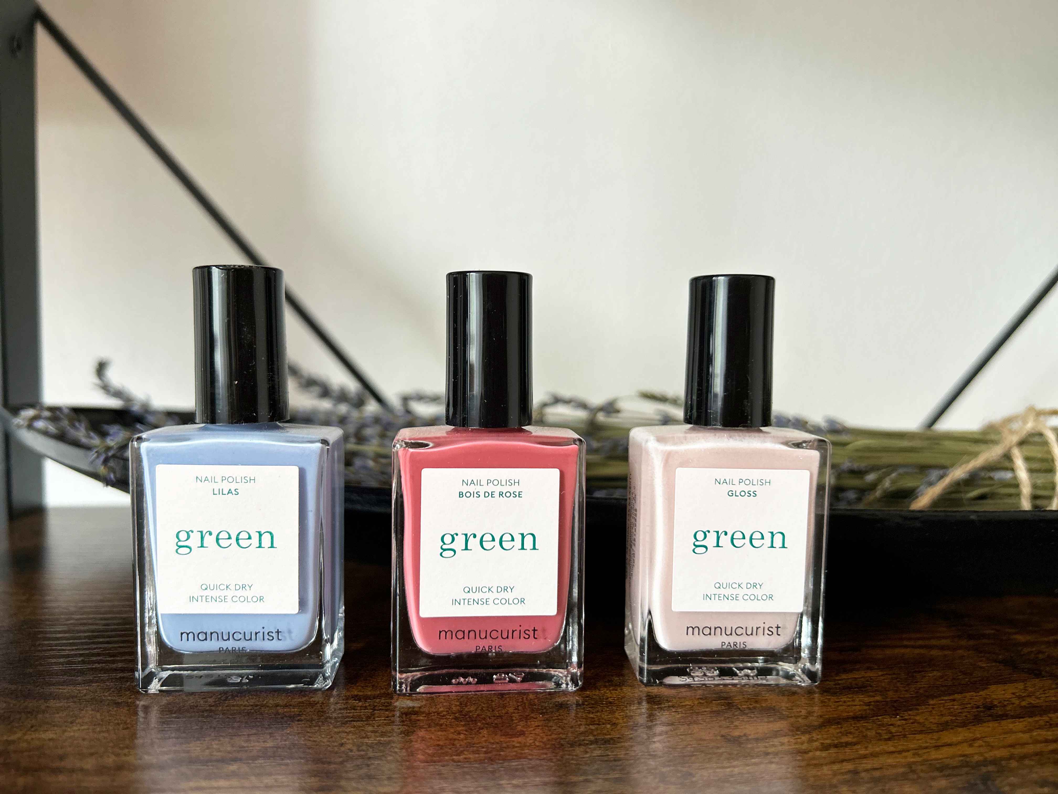 Manucurist Green schnoucí lak na nehty - Lilas (15 ml) - Image 6
