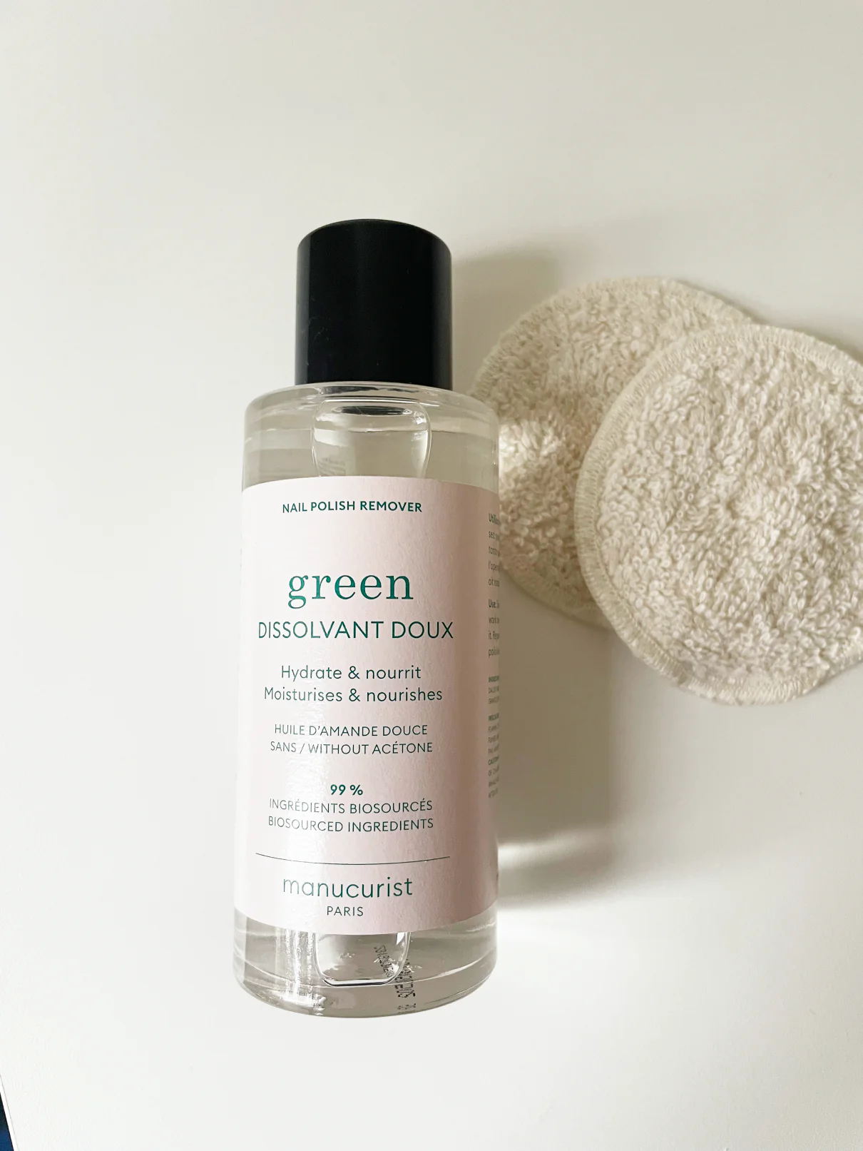 Manucurist Green Šetrný odlakovač na nehty bez acetonu (100 ml) - Image 2