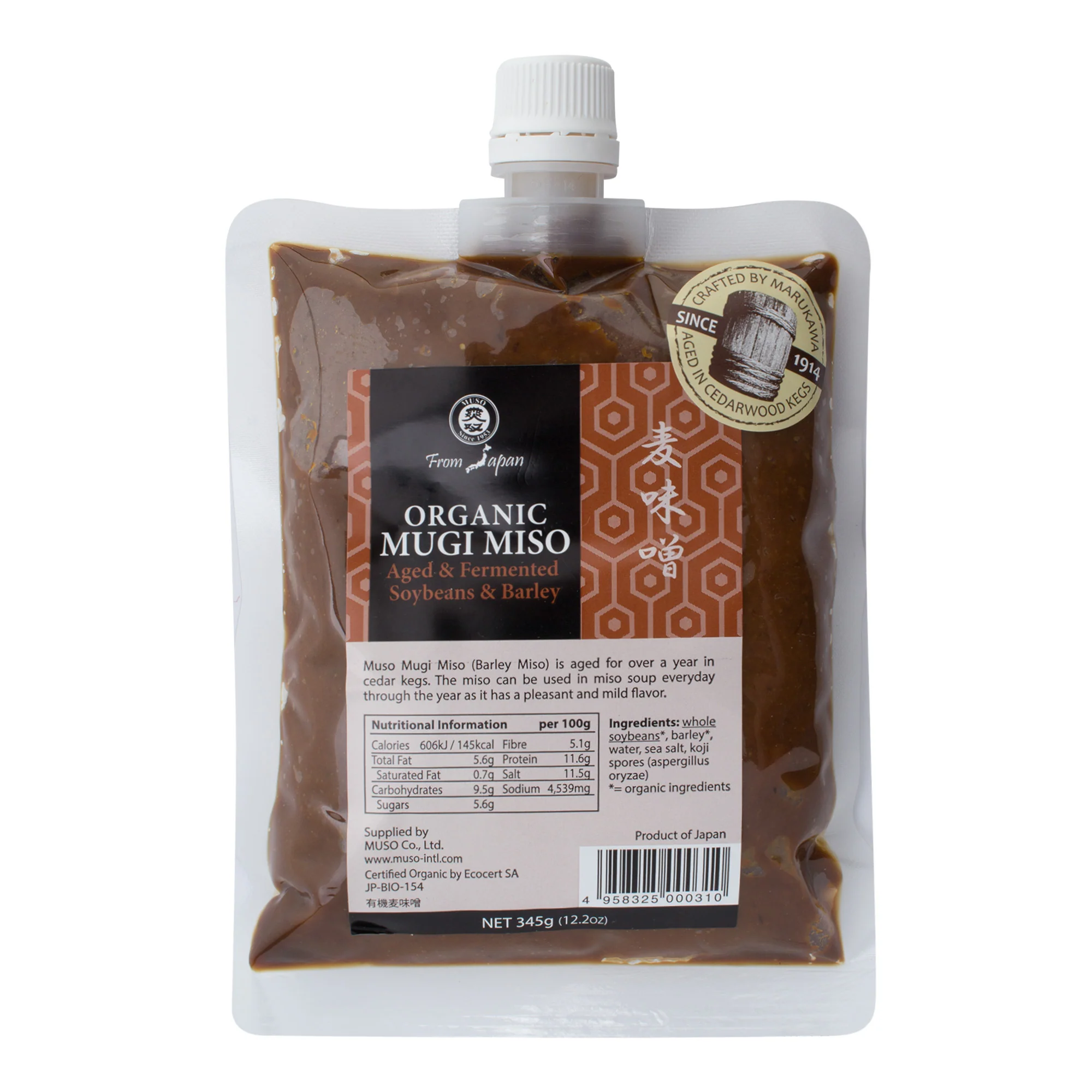 Muso Miso mugi ječmen BIO (345 g)