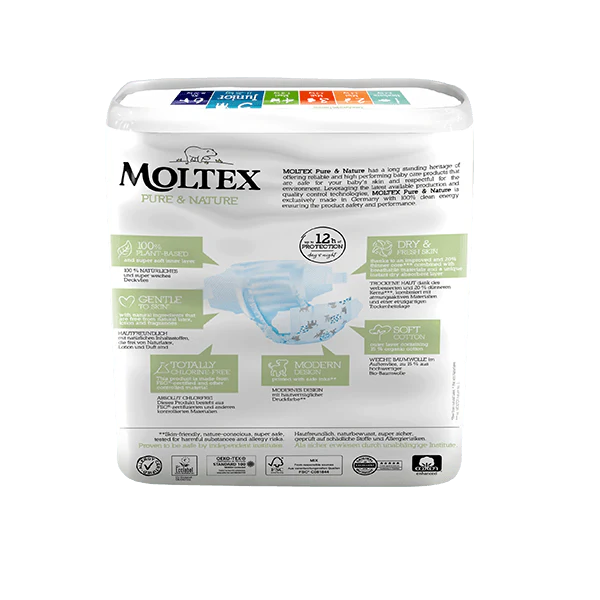 Moltex Ekoplenky Pure & Nature - Junior (11-16 kg) (25 ks) - Image 3