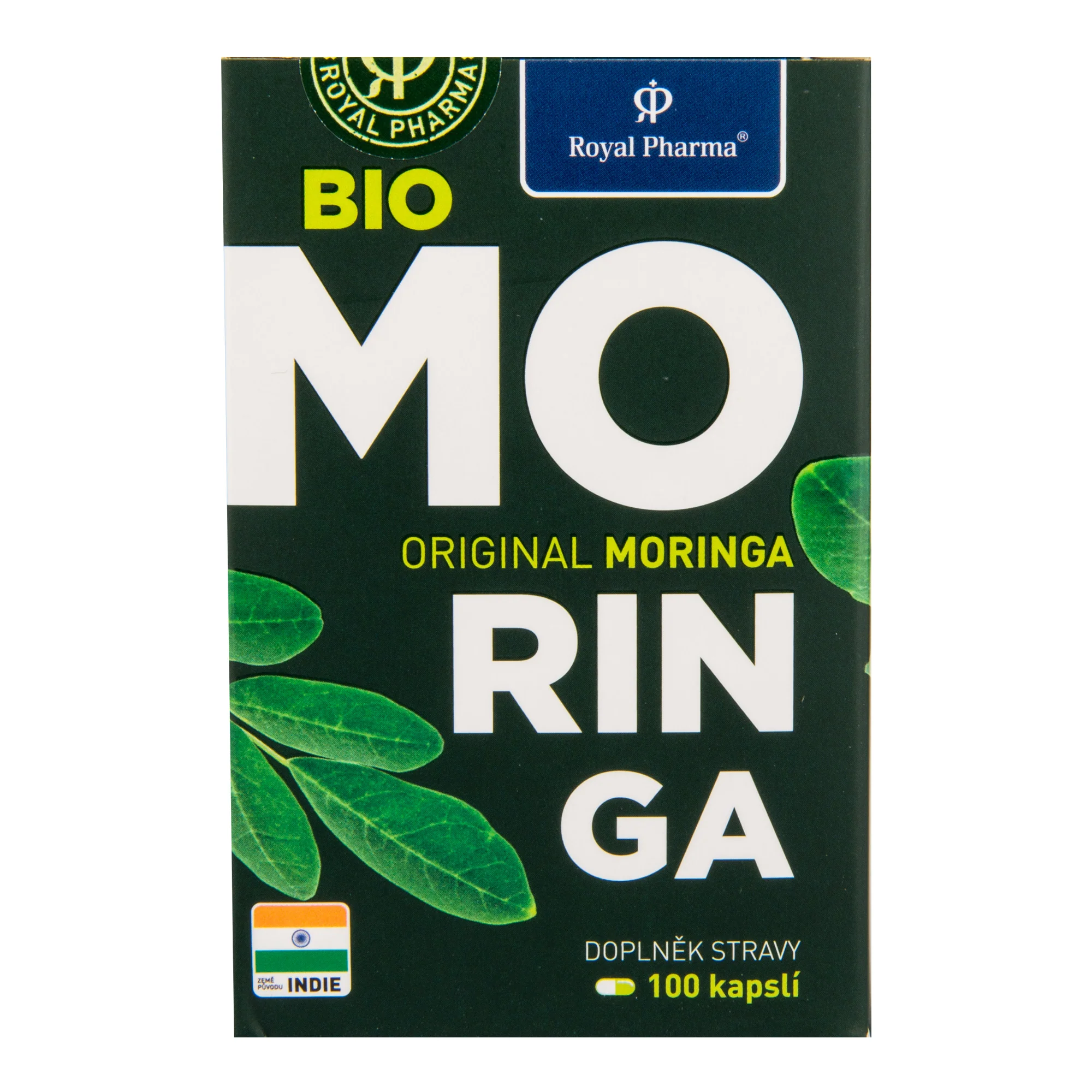 Royal Pharma Moringa 100 kapslí BIO (30 g)