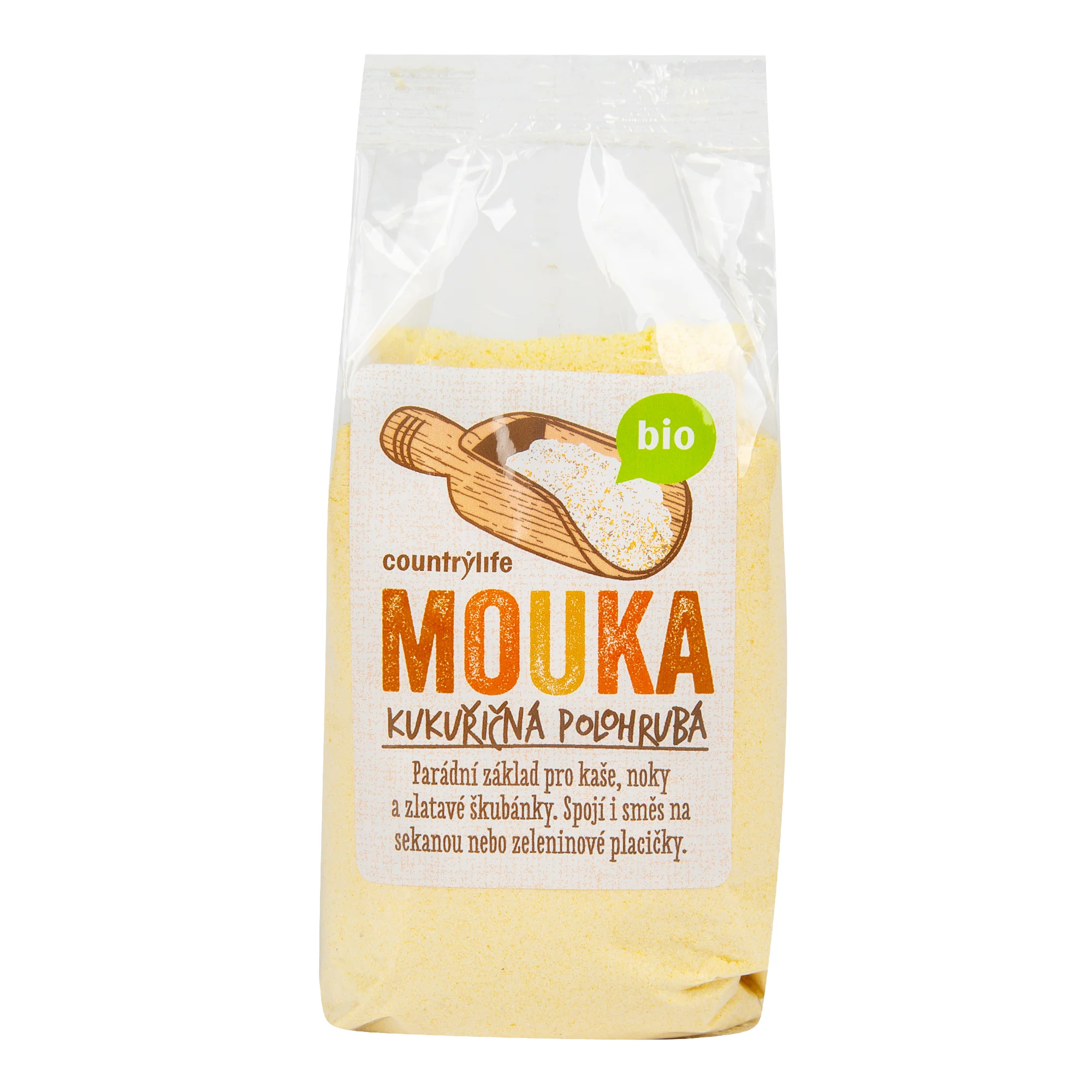 Mouka kukuřičná polohrubá 400 g BIO COUNTRY LIFE