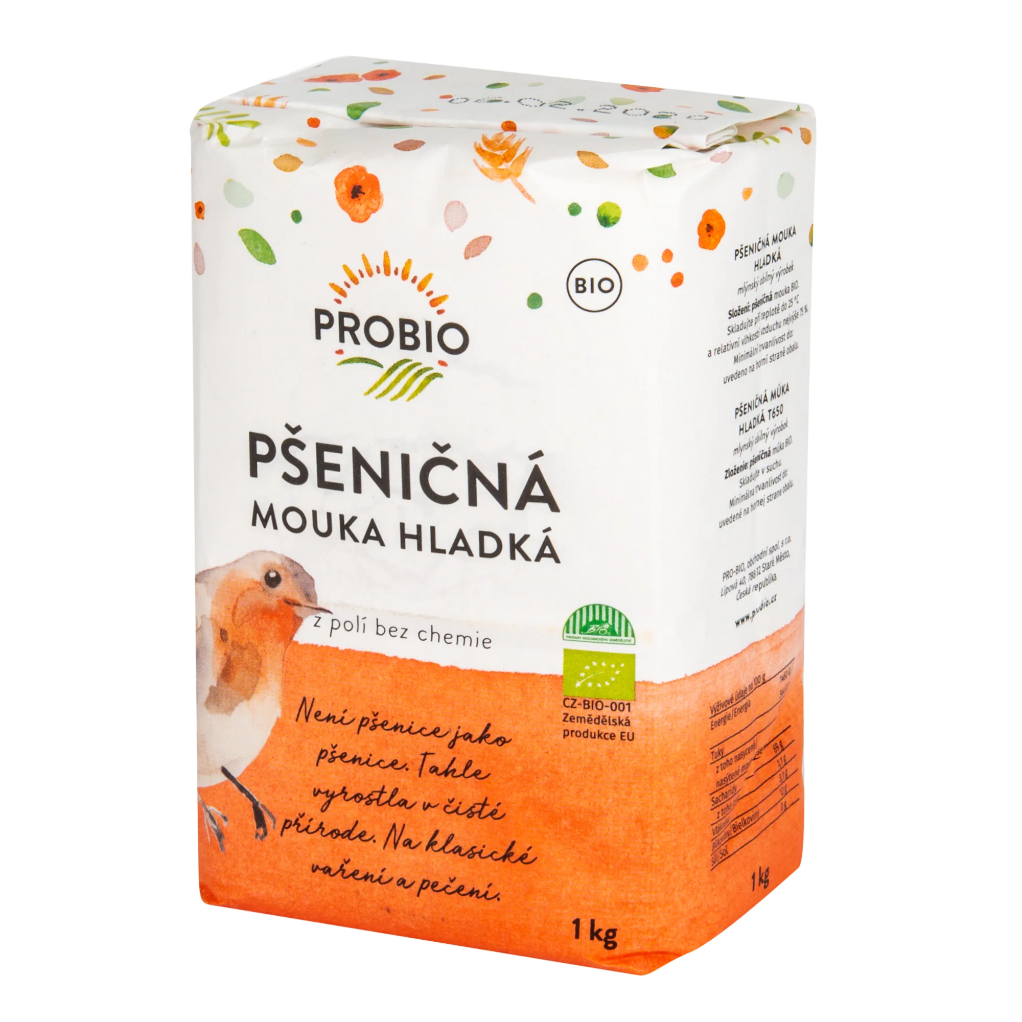 PROBIO Mouka pšeničná hladká BIO (1 kg) - Image 2