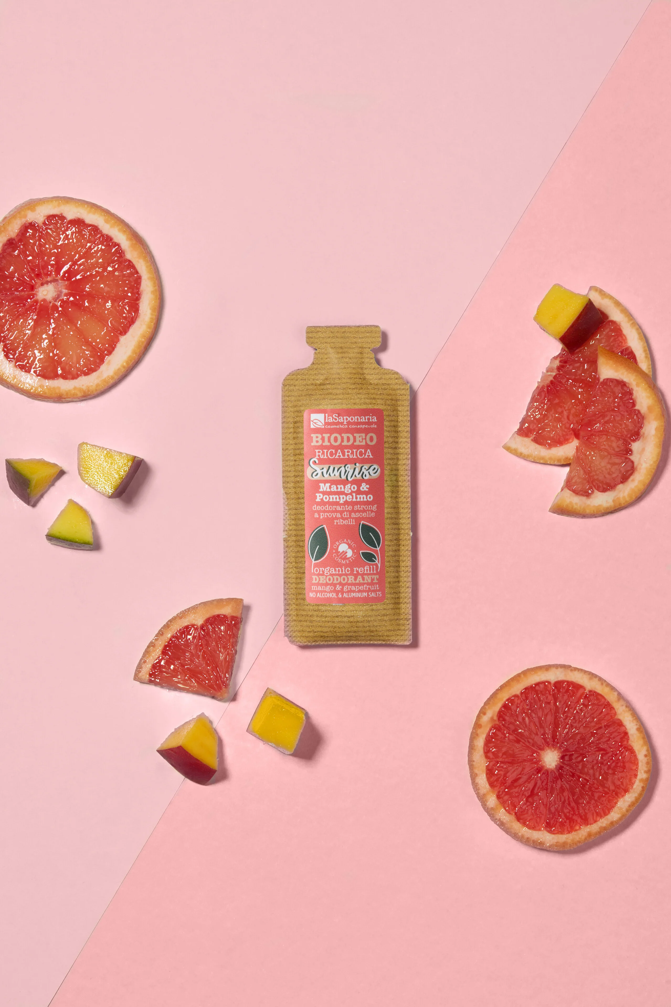 laSaponaria Náplň do roll-on deodorantu Sunrise - Mango & Grapefruit BIO (40 ml) - Image 2