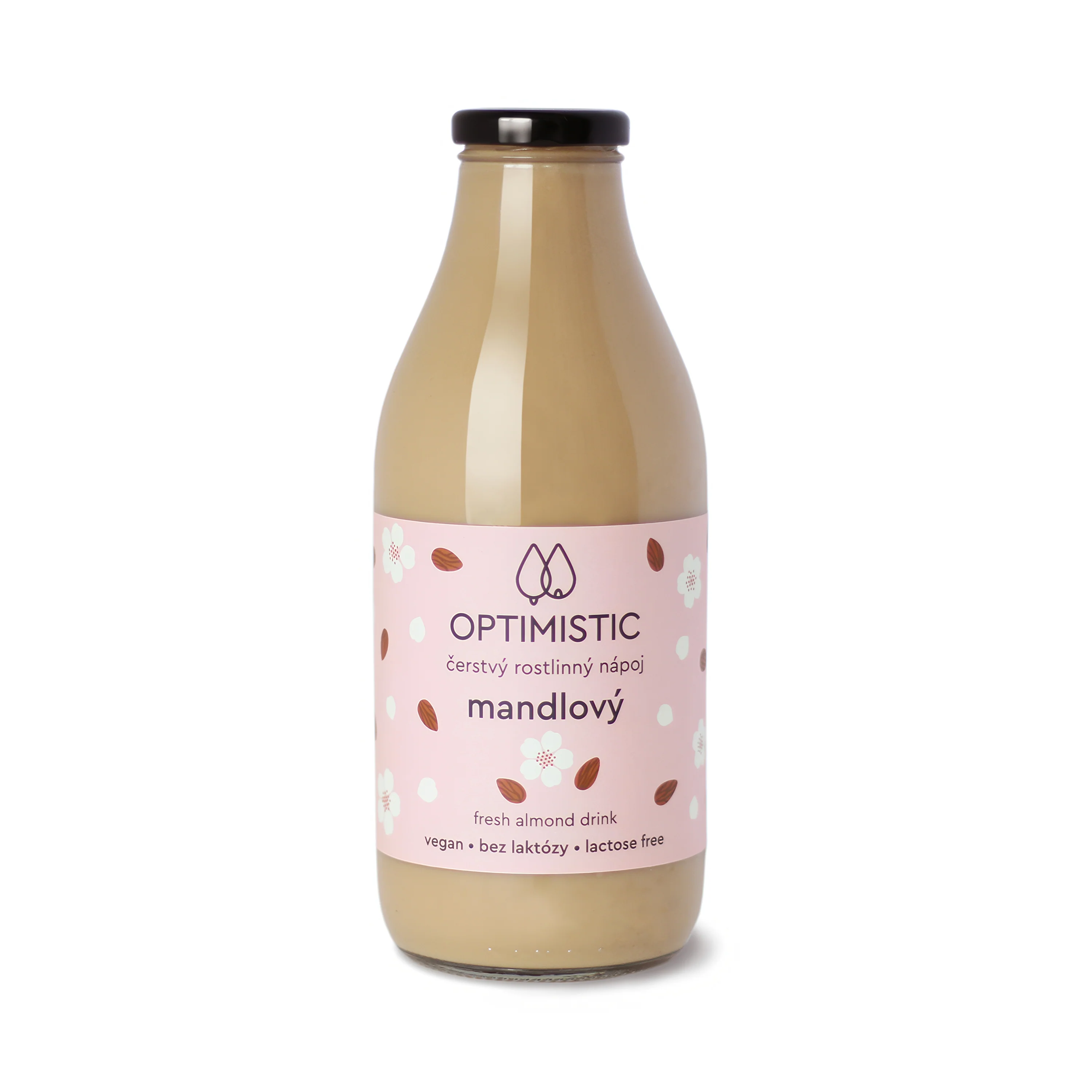 Nápoj mandlový s datlovým sirupem 750 ml   OPTIMISTIC