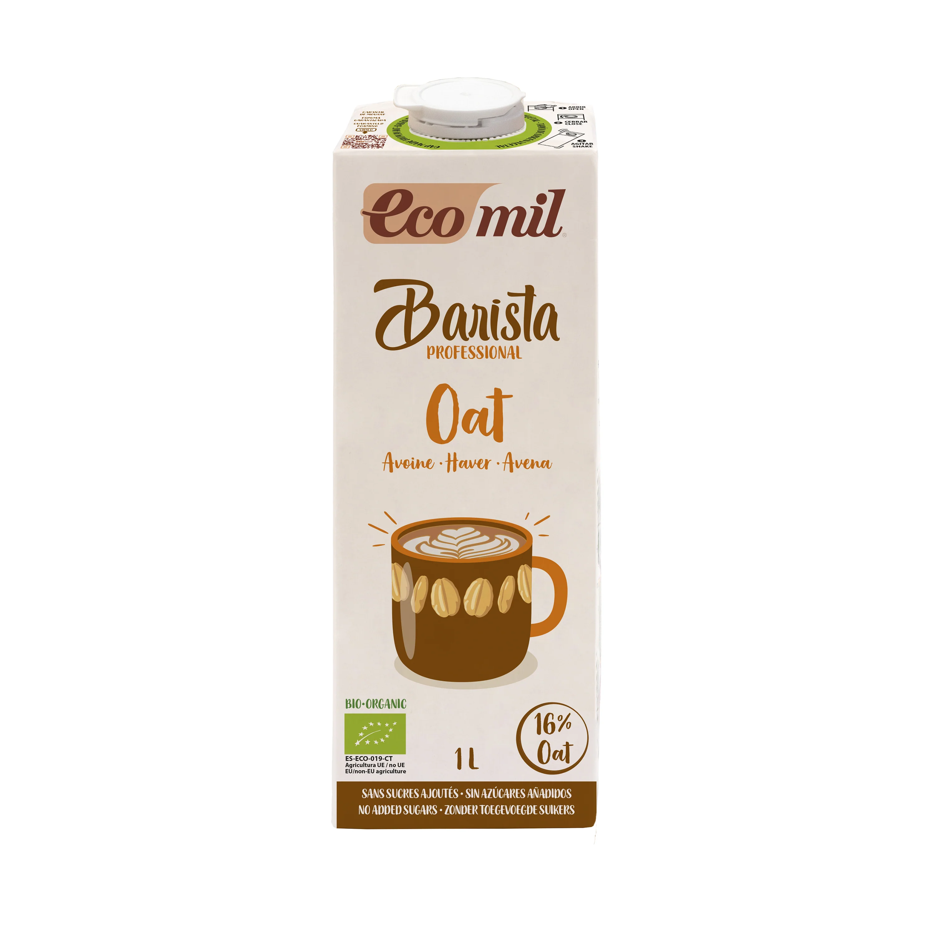 Nápoj ovesný Barista 1 l BIO ECOMIL