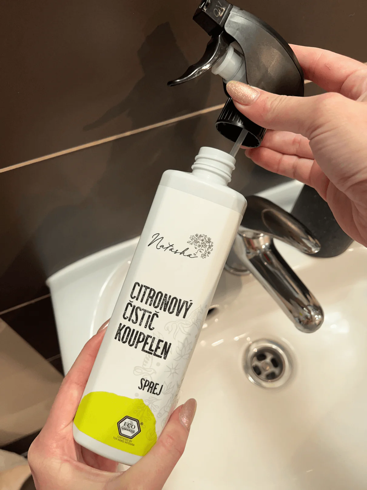 Natasha Citronový čistič koupelen - sprej (500 ml) - Image 4