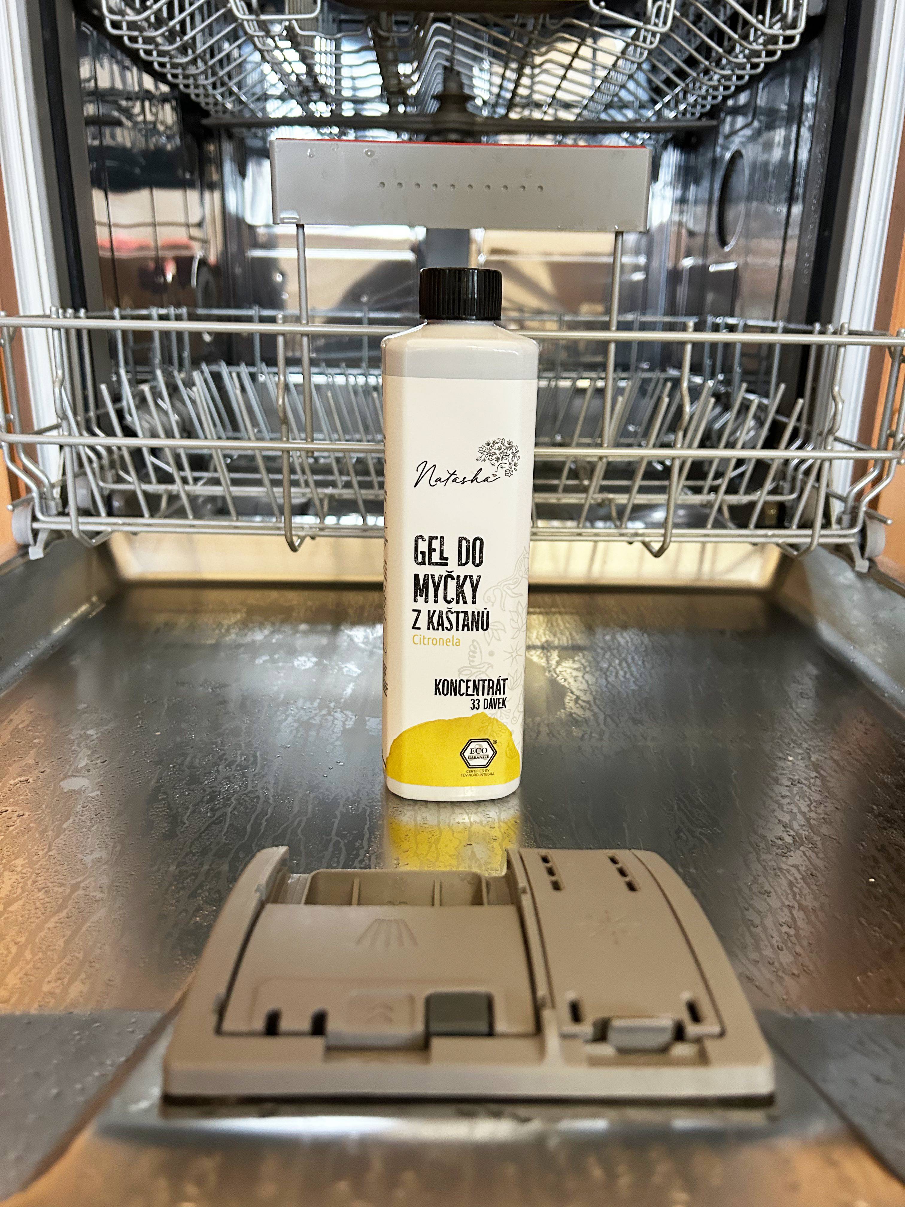 Natasha Gel do myčky z kaštanů Citronela - koncentrát (500 ml) - Image 3