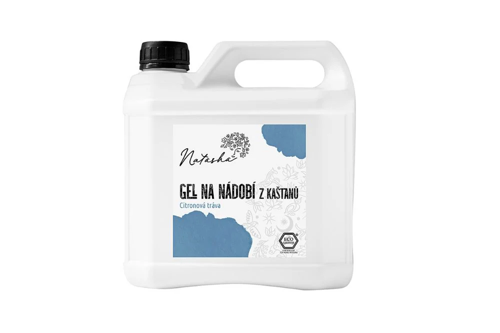 Natasha Gel na nádobí z kaštanů Citronová tráva - Image 2