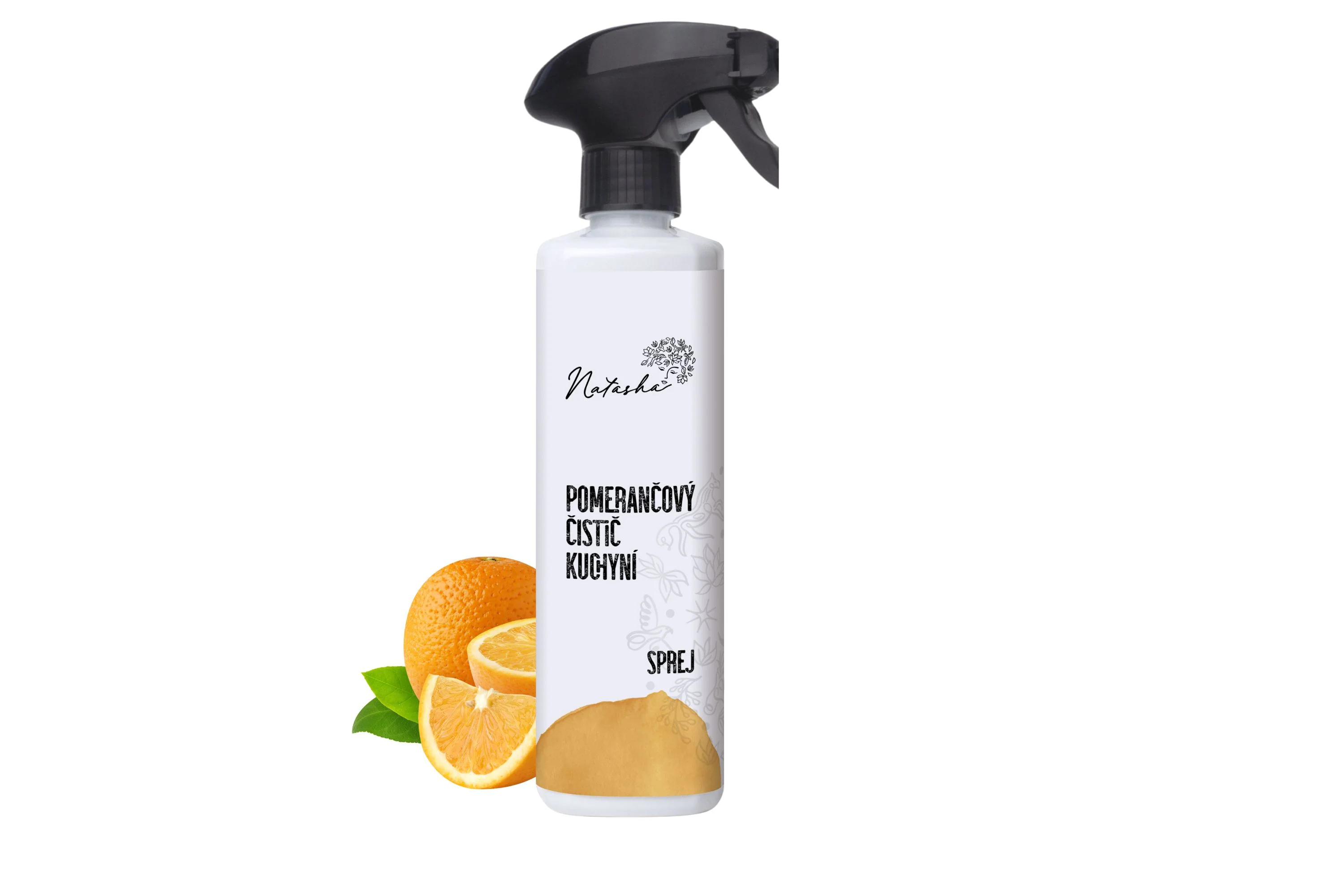 Natasha Pomerančový čistič kuchyní - sprej (500 ml)
