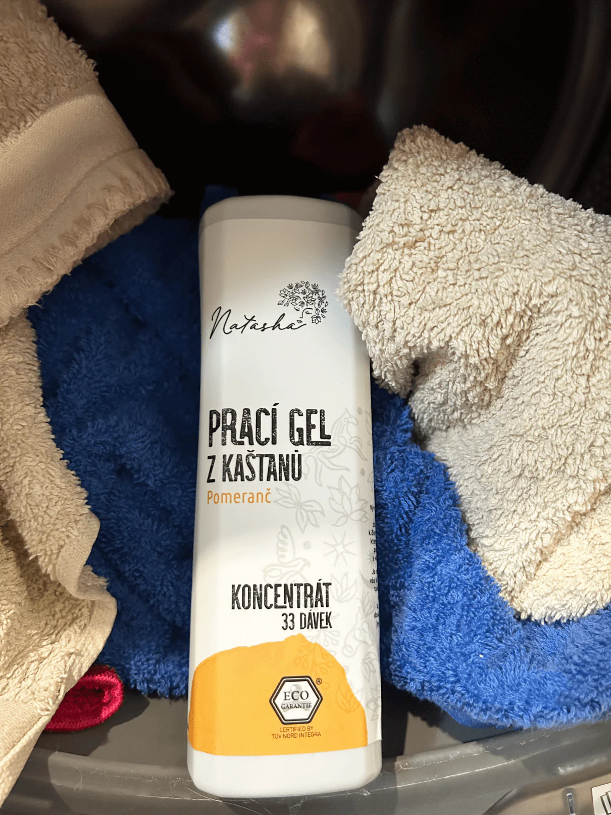 Natasha Prací gel z kaštanů Pomeranč - koncentrát - Image 5