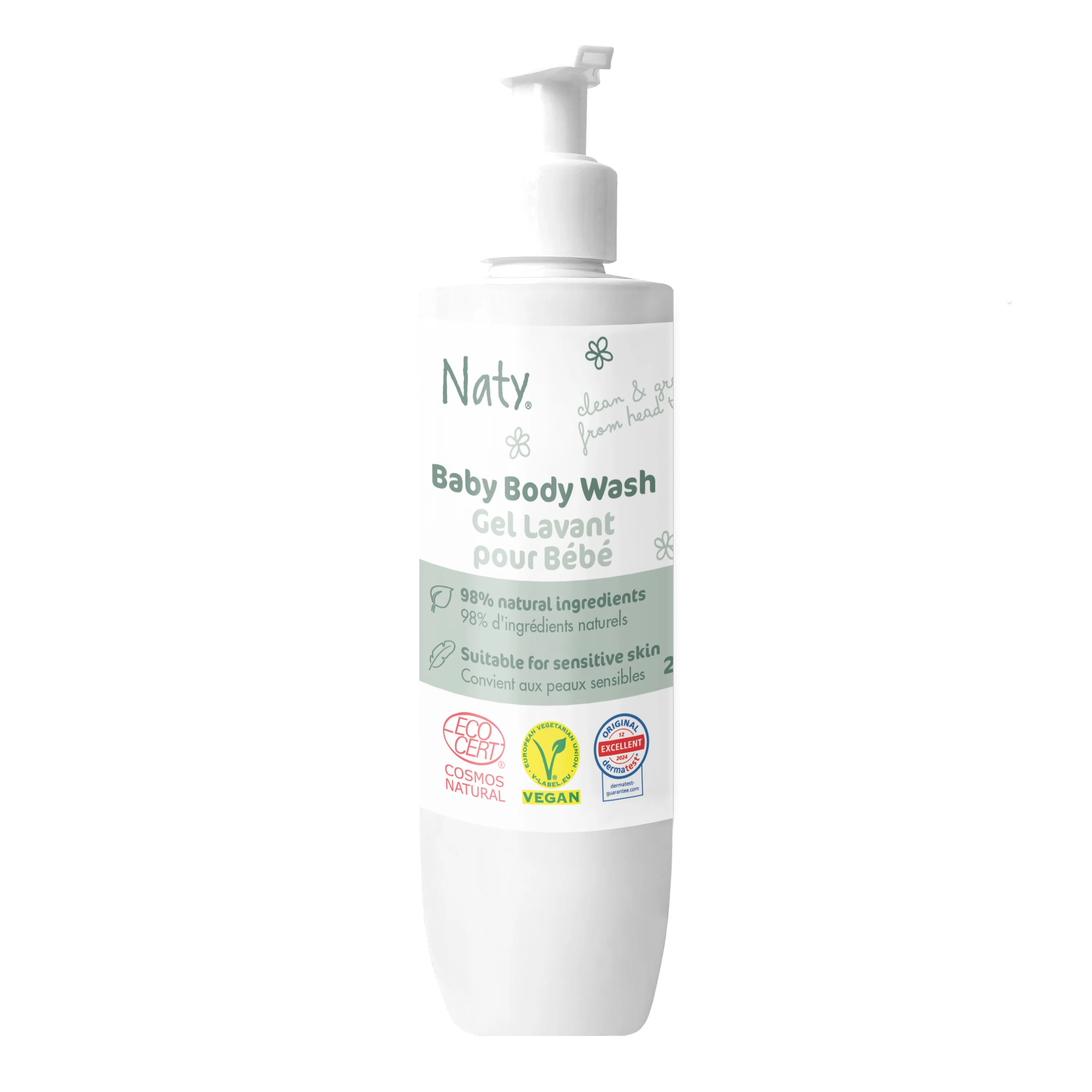 Naty Dětský mycí gel (240 ml)