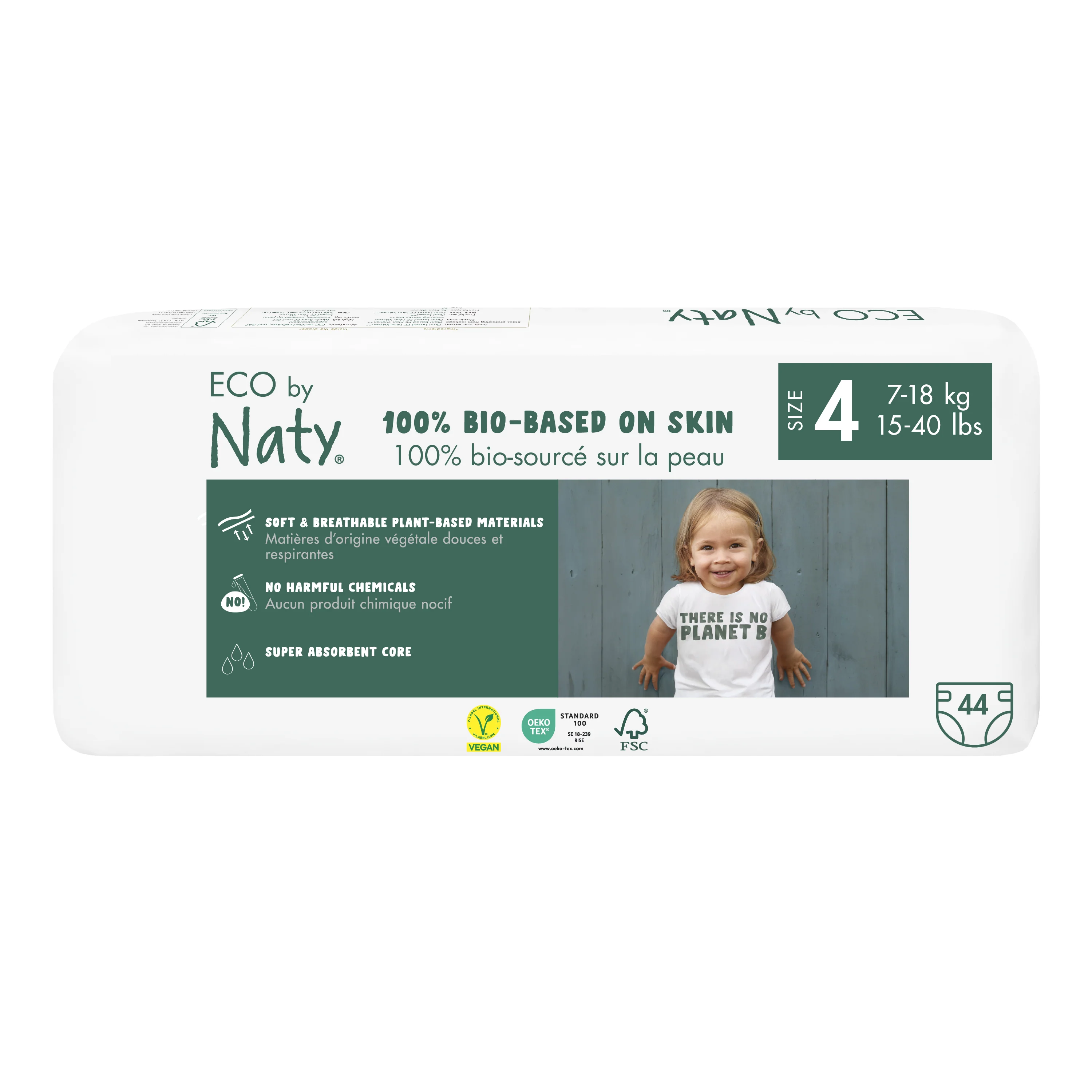 Naty Ekoplenky Maxi 4 (7 - 18 kg) (44 ks) - Image 2