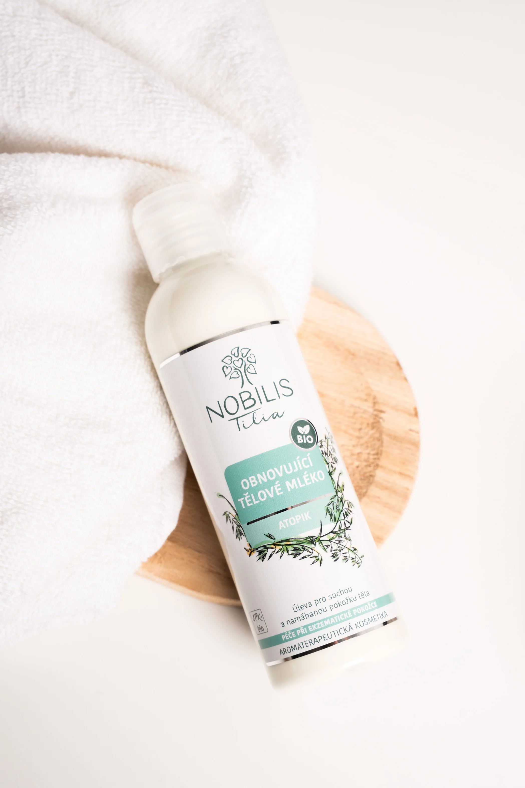 Nobilis Tilia Atopik Obnovující tělové mléko BIO (200 ml) - Image 3