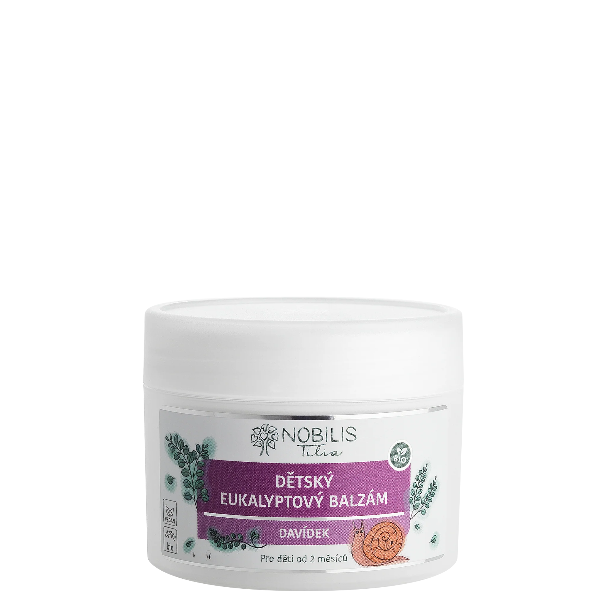 Nobilis Tilia Dětský eukalyptový BIO balzám Davídek (50 ml)