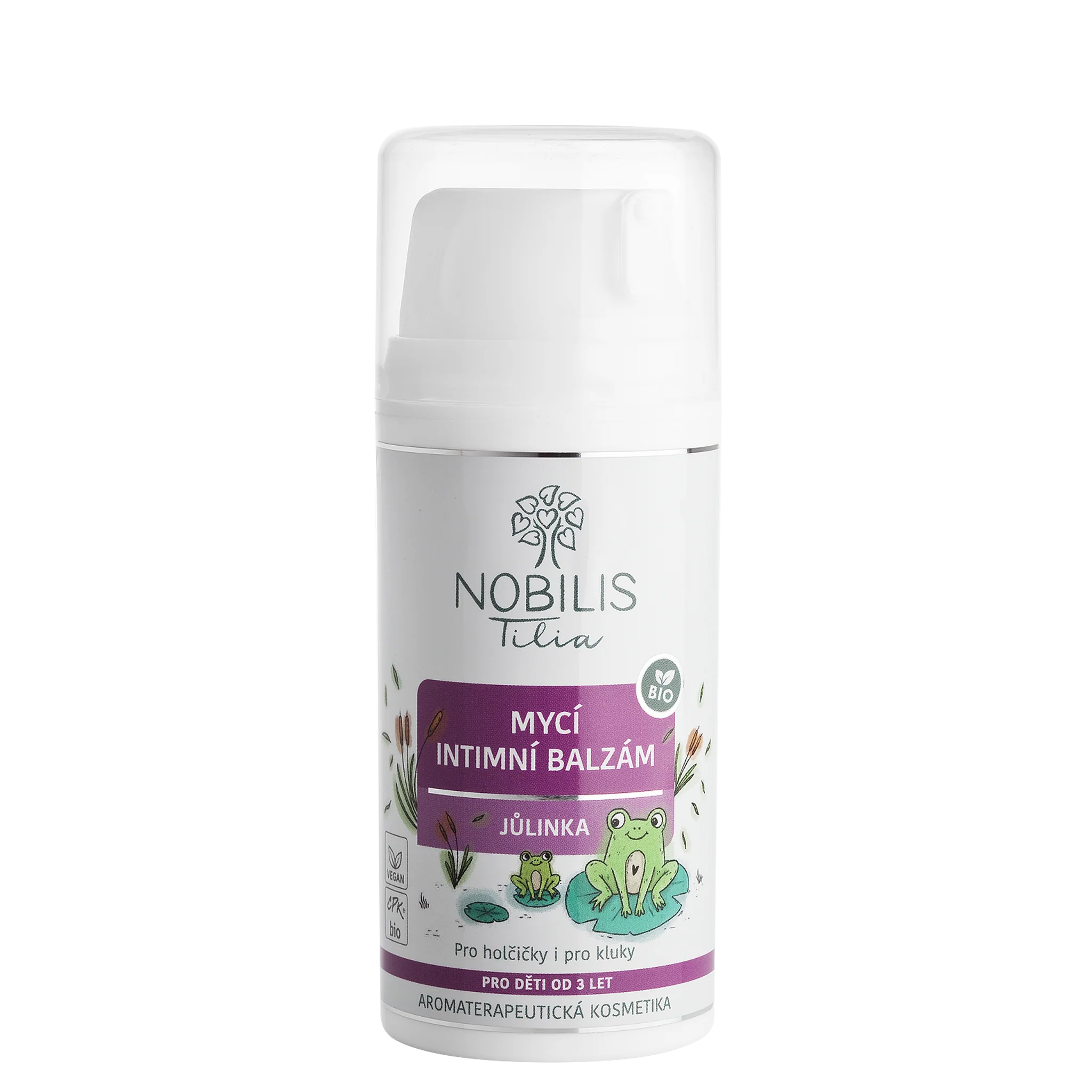 Nobilis Tilia Dětský mycí intimní balzám Jůlinka BIO (100 ml)