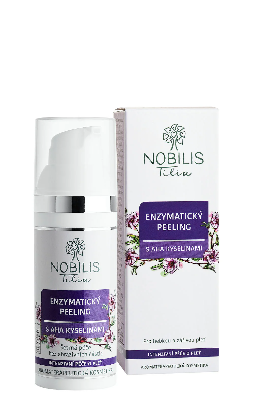 Nobilis Tilia Enzymatický pleťový peeling s AHA kyselinami (50 ml) - Image 2
