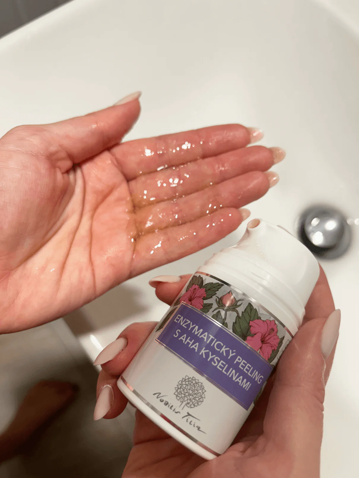 Nobilis Tilia Enzymatický pleťový peeling s AHA kyselinami (50 ml) - Image 4