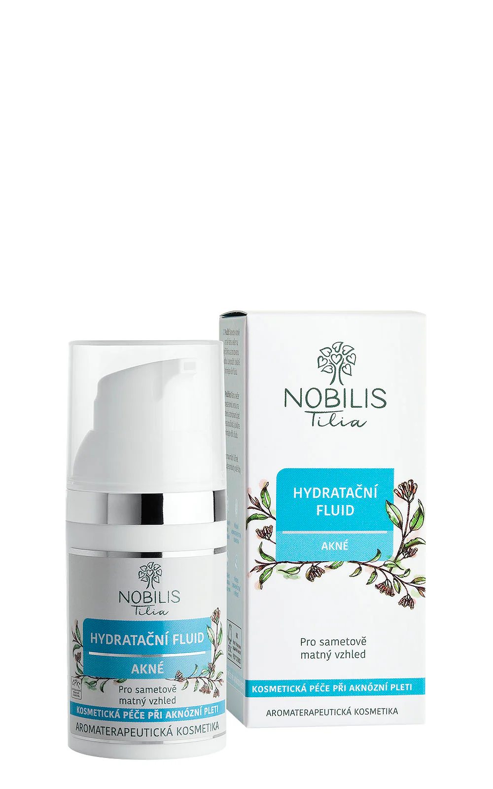 Nobilis Tilia Hydratační pleťový fluid Akné (30 ml) - Image 2