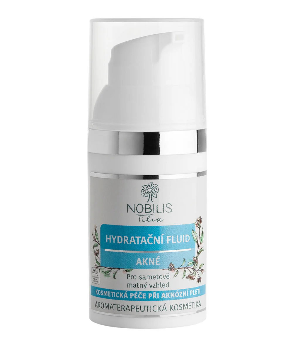 Nobilis Tilia Hydratační pleťový fluid Akné (30 ml) - Image 3