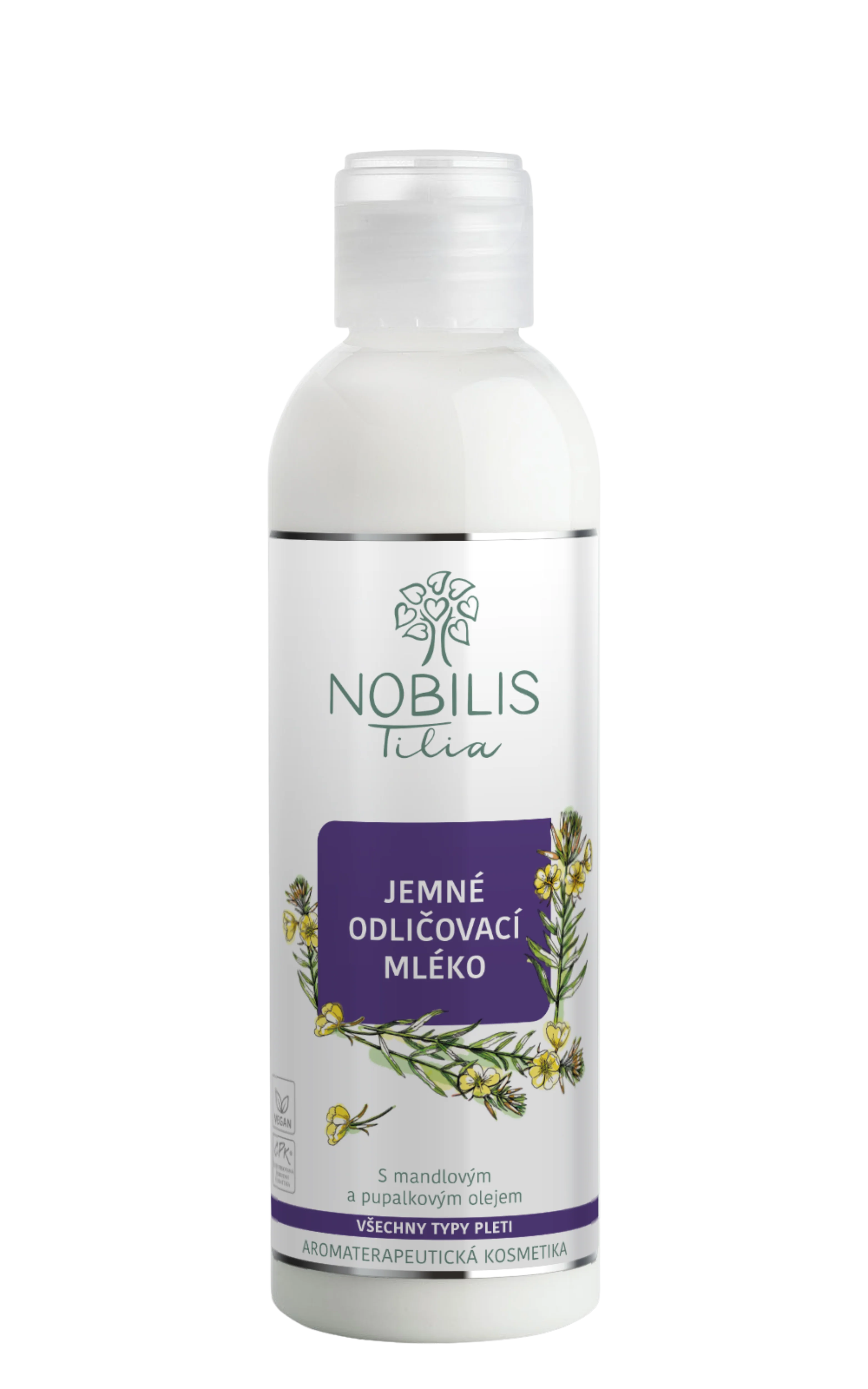 Nobilis Tilia Jemné odličovací mléko (200 ml)