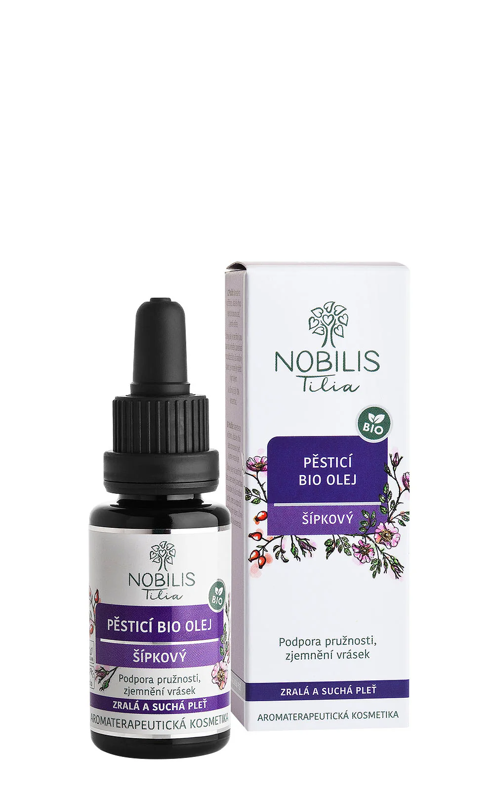 Nobilis Tilia Pěsticí šípkový olej BIO (20 ml) - Image 2