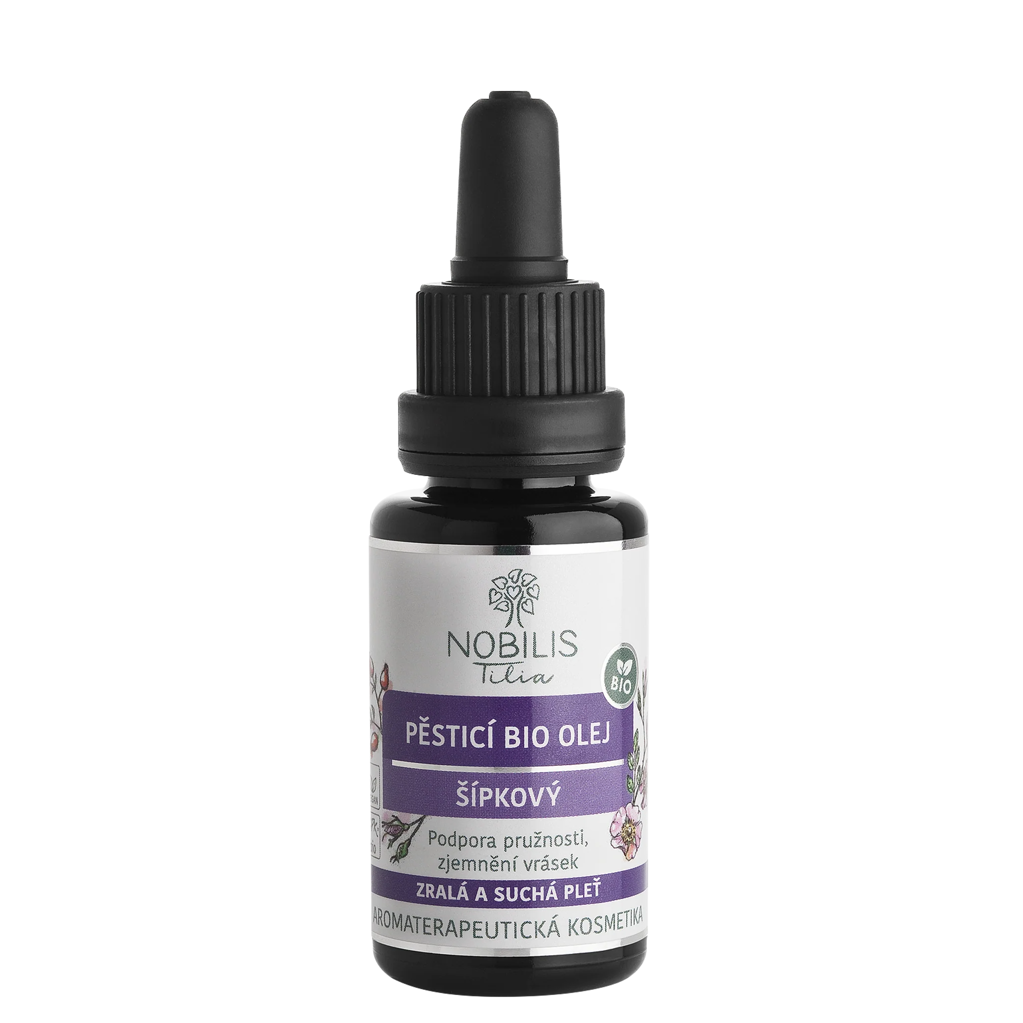 Nobilis Tilia Pěsticí šípkový olej BIO (20 ml) - Image 3