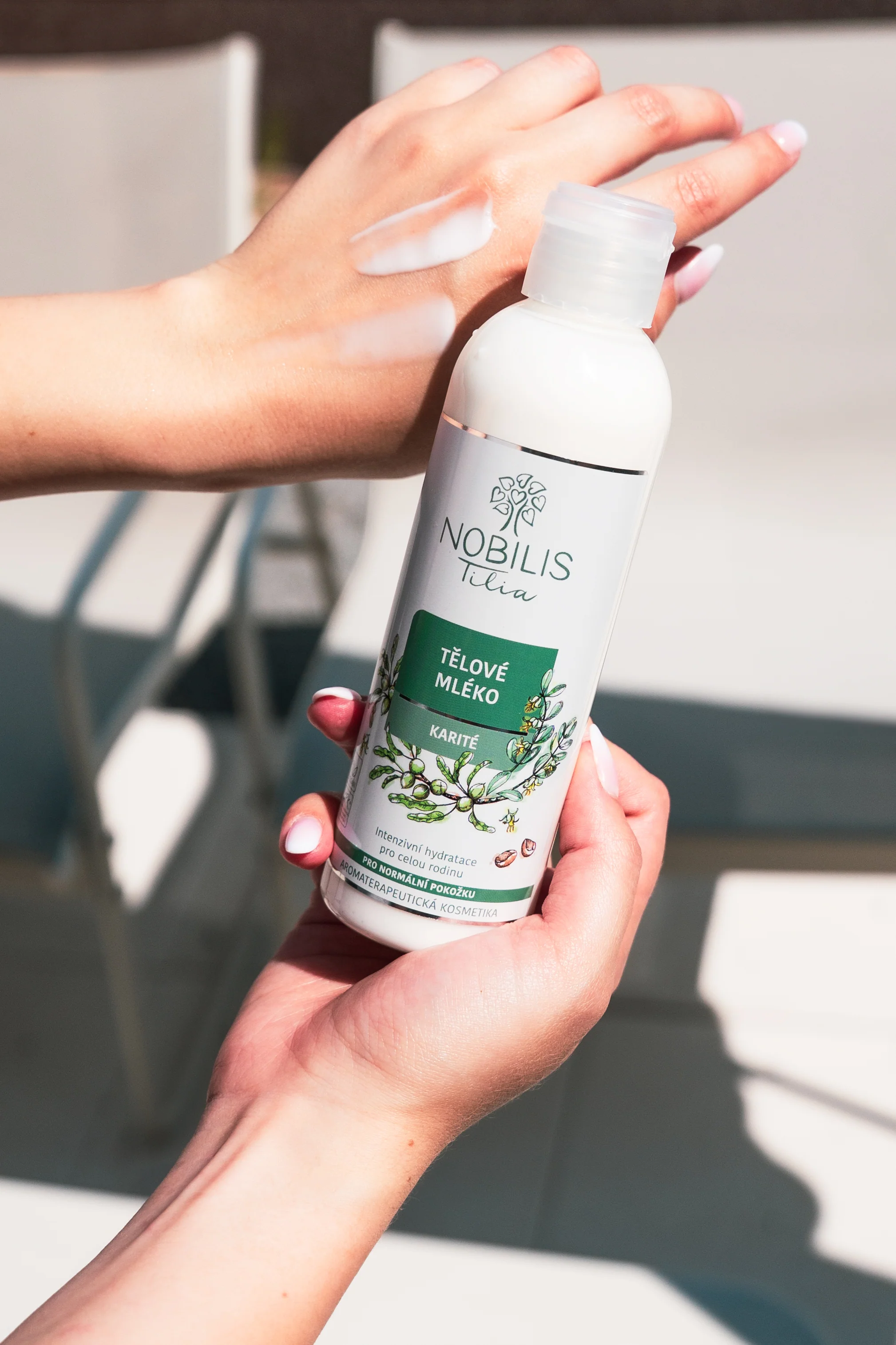 Nobilis Tilia Tělové mléko Karité (200 ml) - Image 3