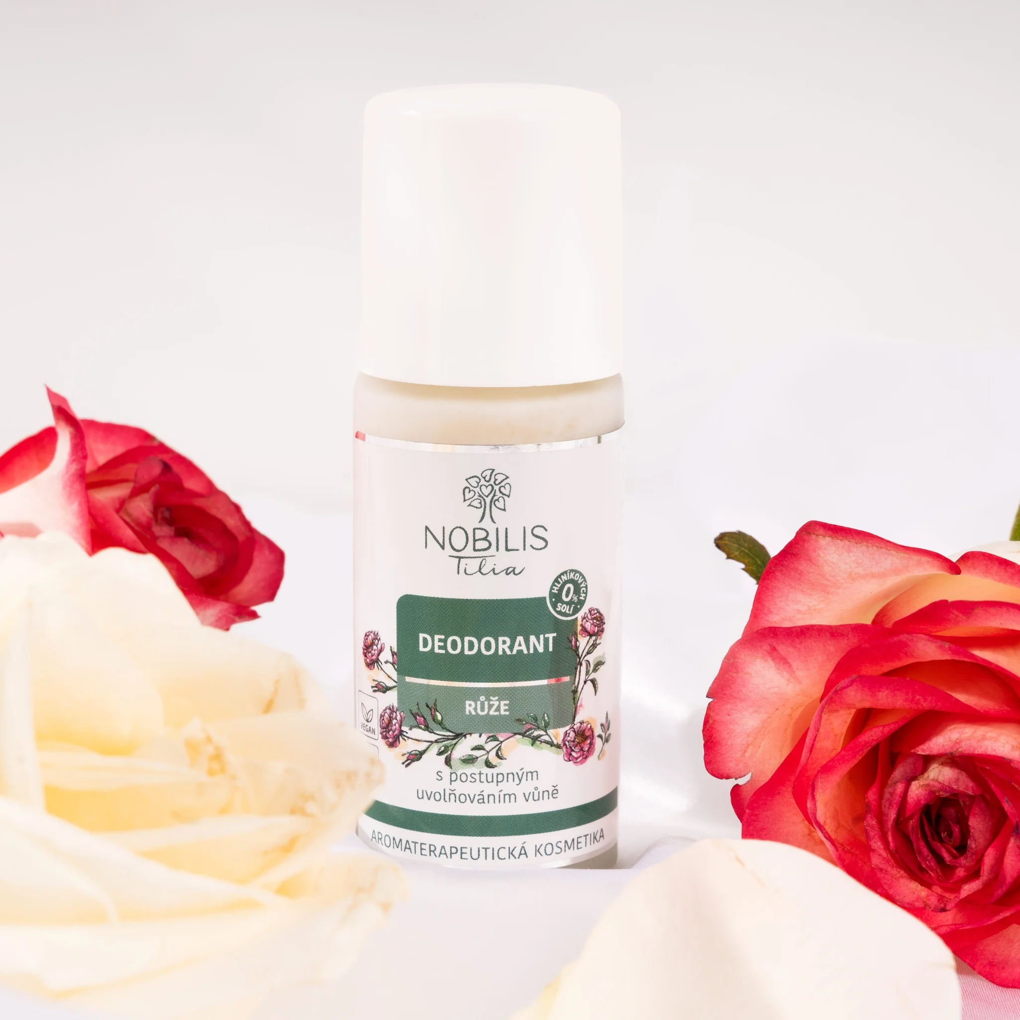 Nobilis Tilia Deodorant roll-on - růže (50 ml) - Image 2