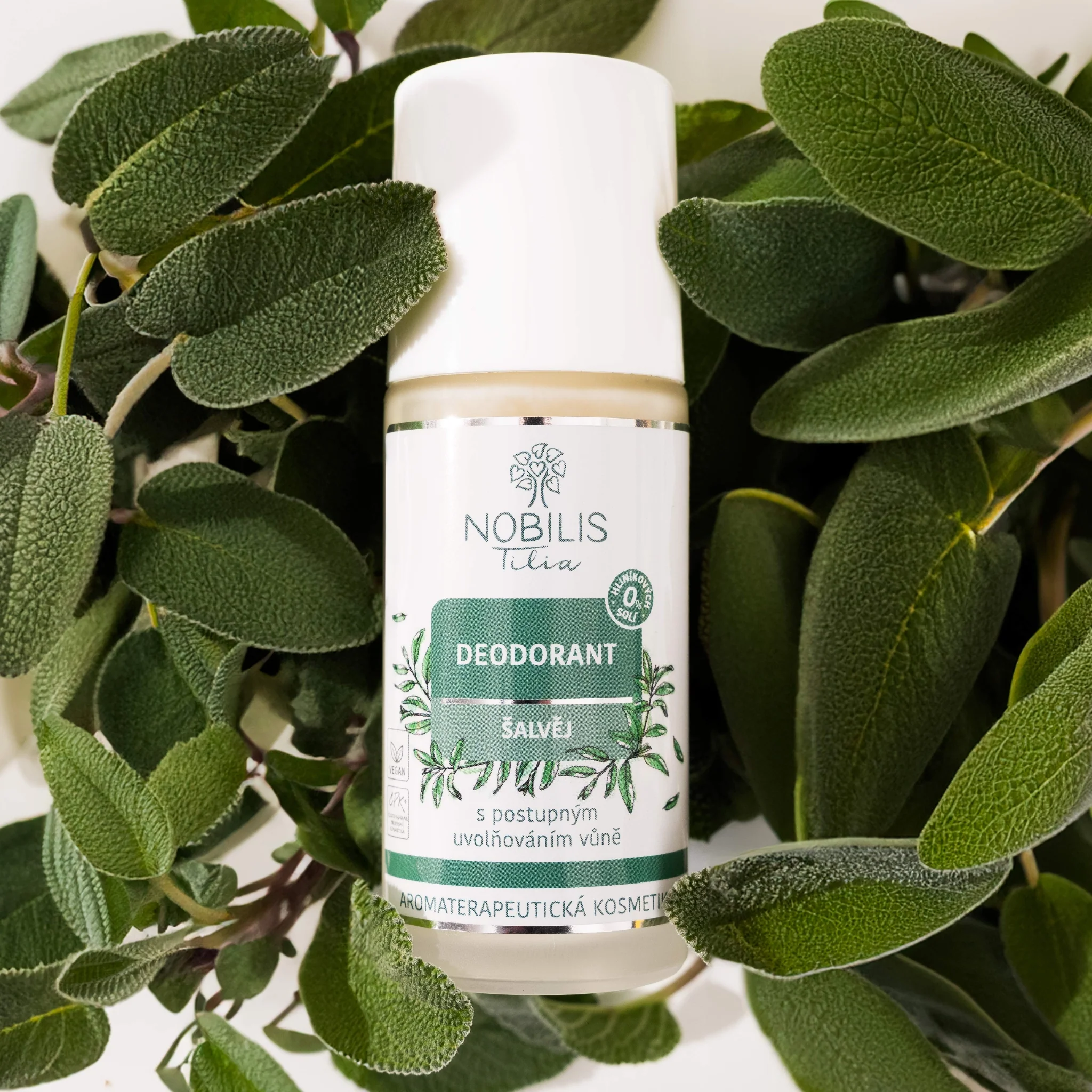 Nobilis Tilia Deodorant roll-on - šalvěj (50 ml) - Image 2