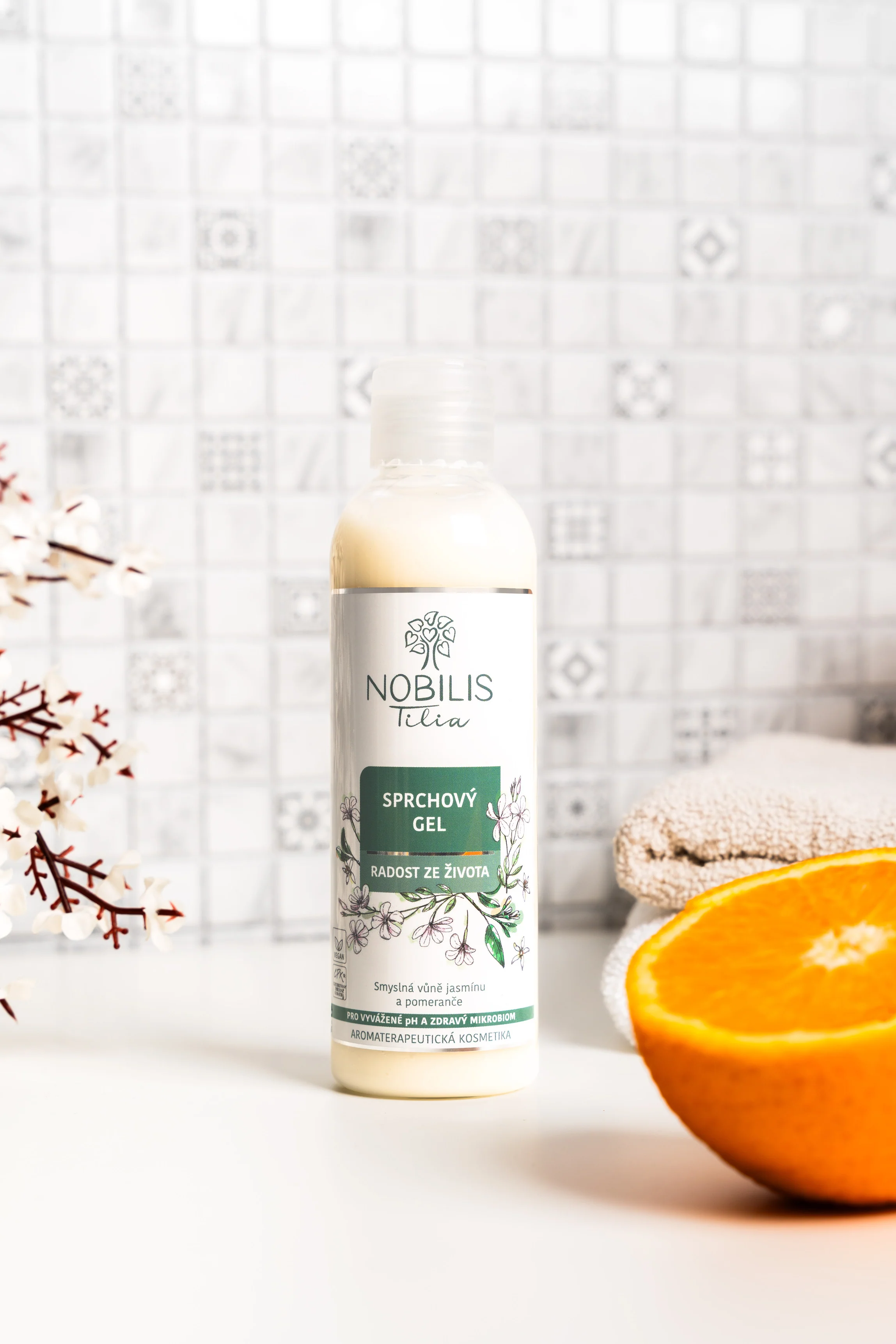 Nobilis Tilia Sprchový gel Radost ze života (200 ml) - Image 3