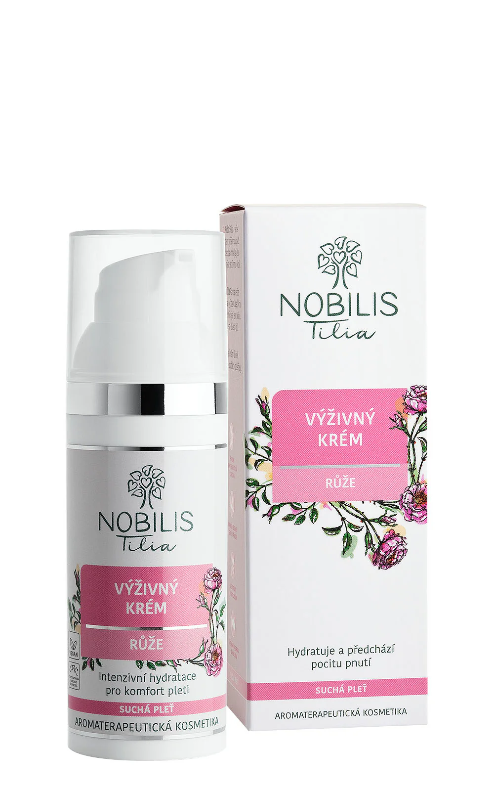 Nobilis Tilia Výživný krém Růže (50 ml) - Image 2