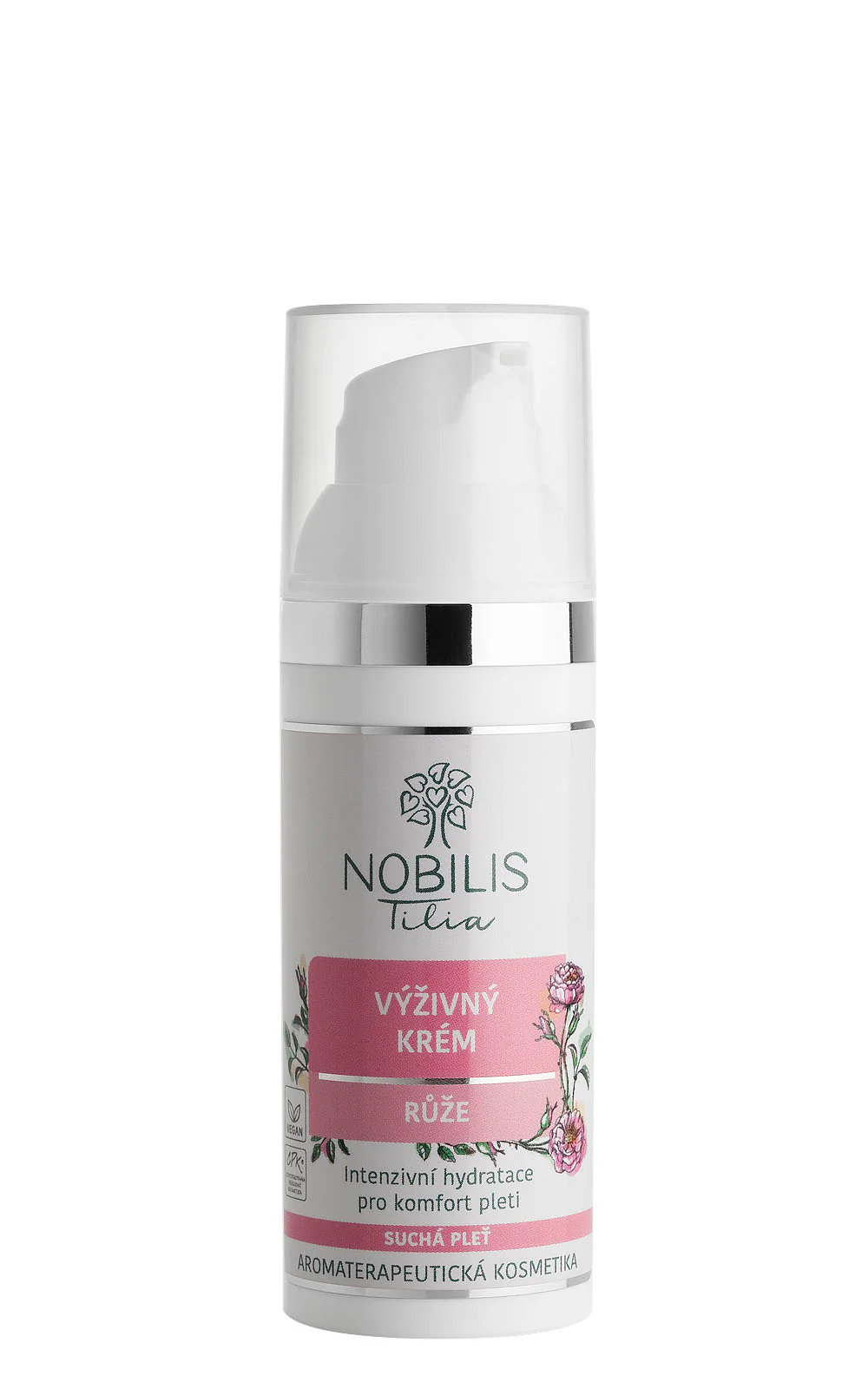 Nobilis Tilia Výživný krém Růže (50 ml) - Image 3