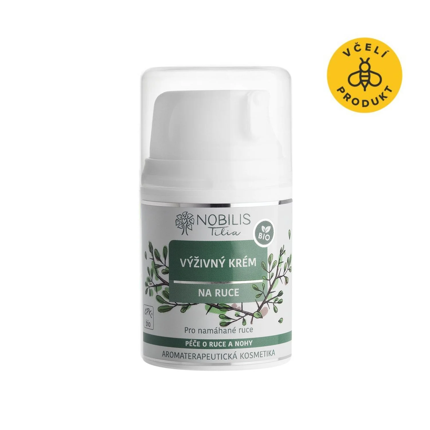 Nobilis Tilia Vyživující krém na ruce s myrhou (50 ml)