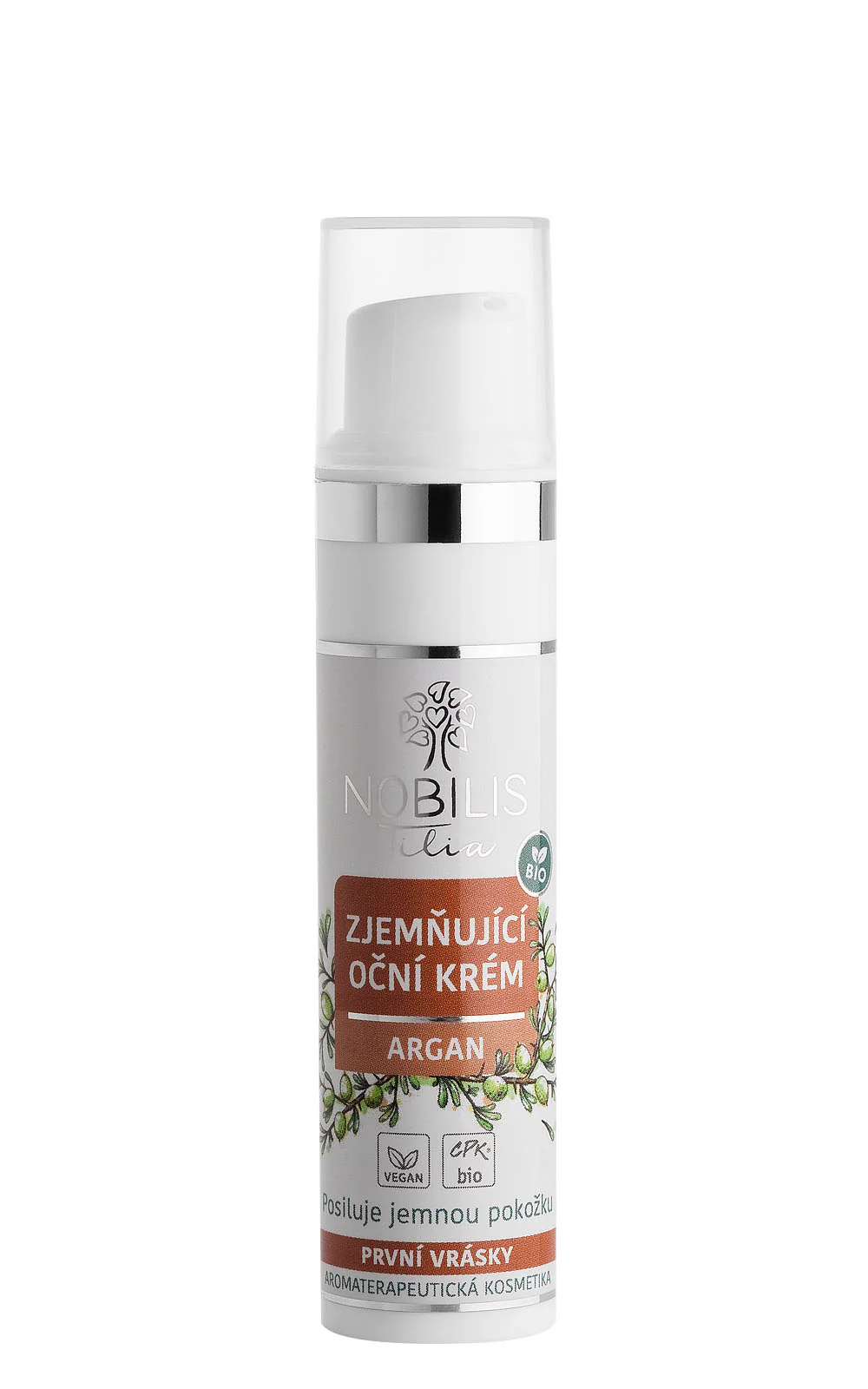 Nobilis Tilia Zjemňující oční krém Argan BIO (15 ml) - Image 3