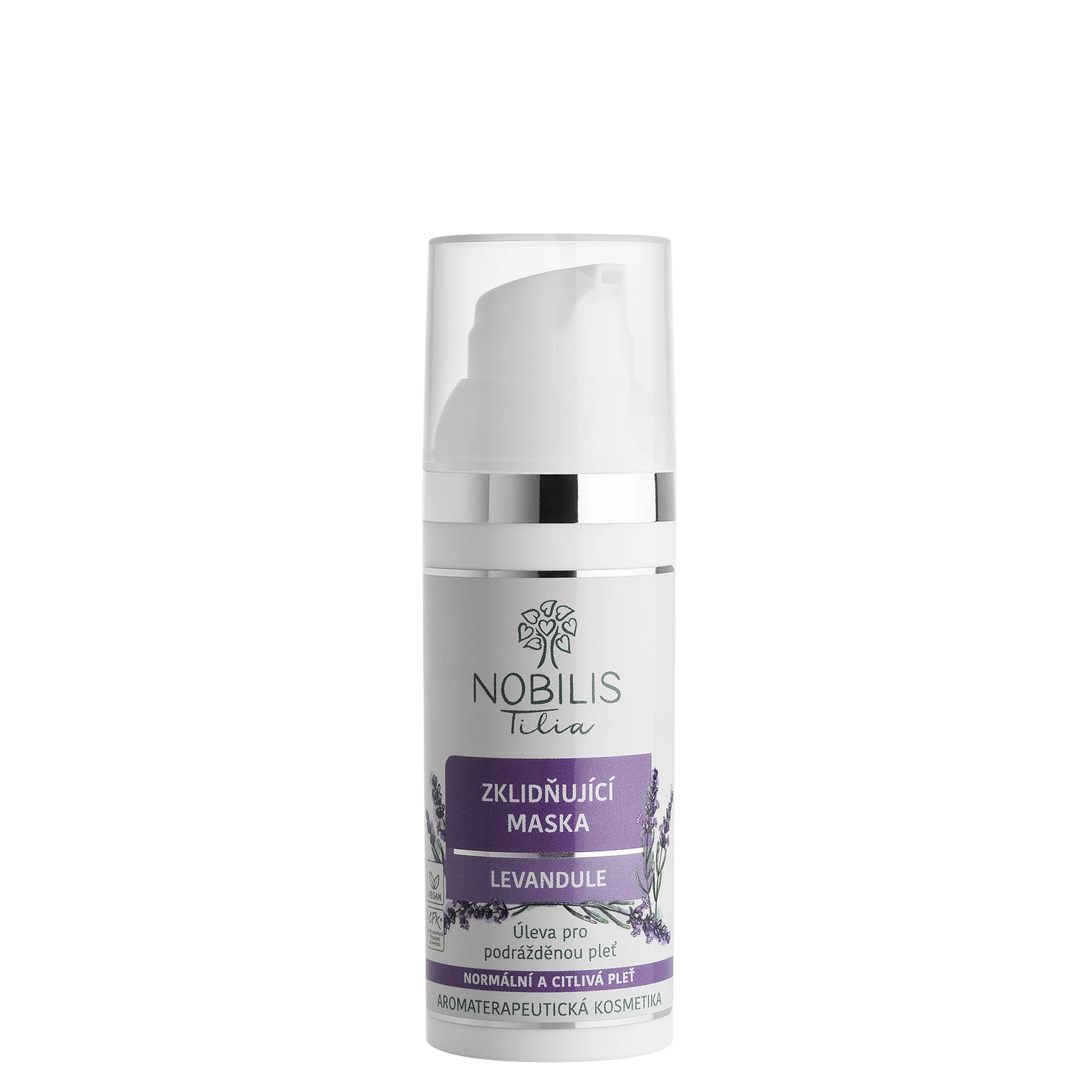 Nobilis Tilia Zklidňující maska Levandule (50 ml)
