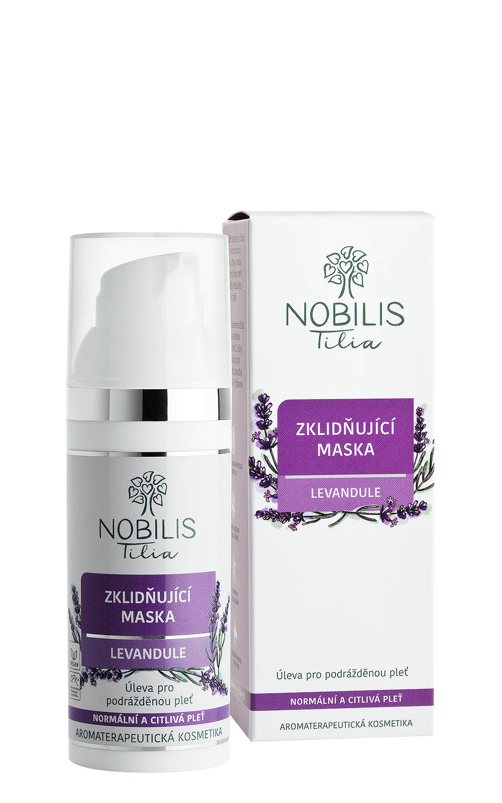 Nobilis Tilia Zklidňující maska Levandule (50 ml) - Image 2