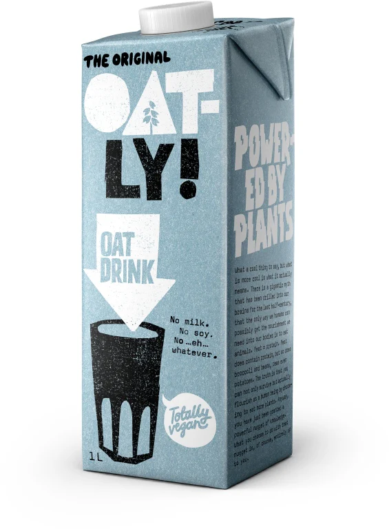 Oatly! Ovesný nápoj s přidanými vitamíny a minerály 1,5 % tuku (1 l)