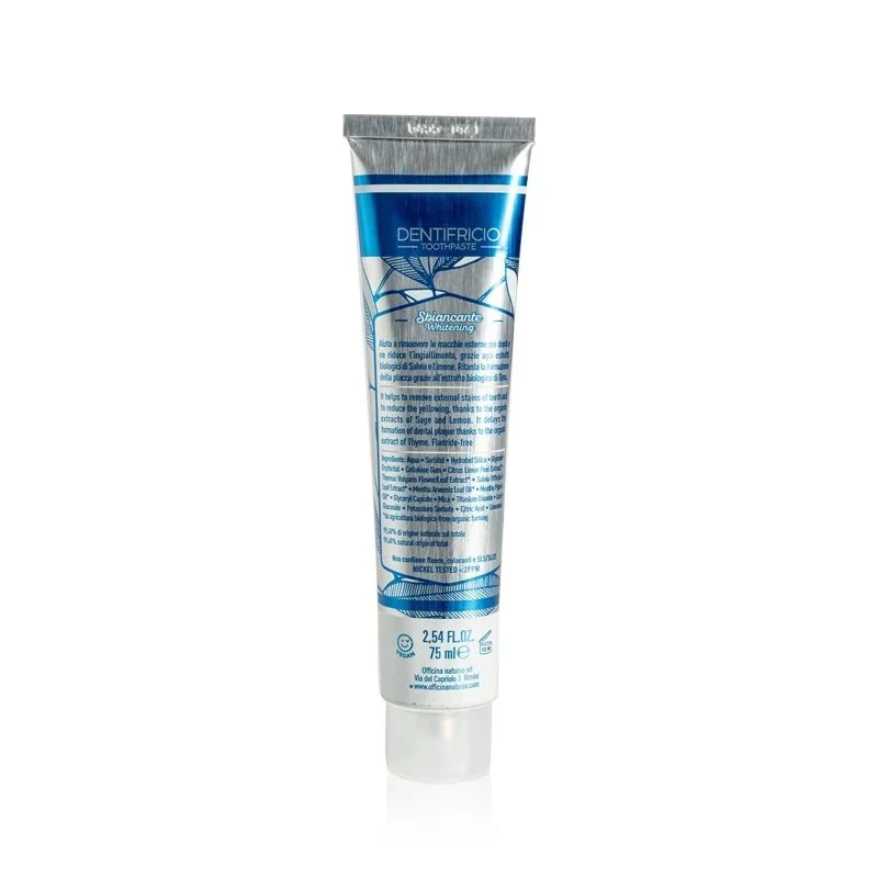 Officina Naturae Bělicí mátová zubní pasta Ecobio (75 ml) - Image 5