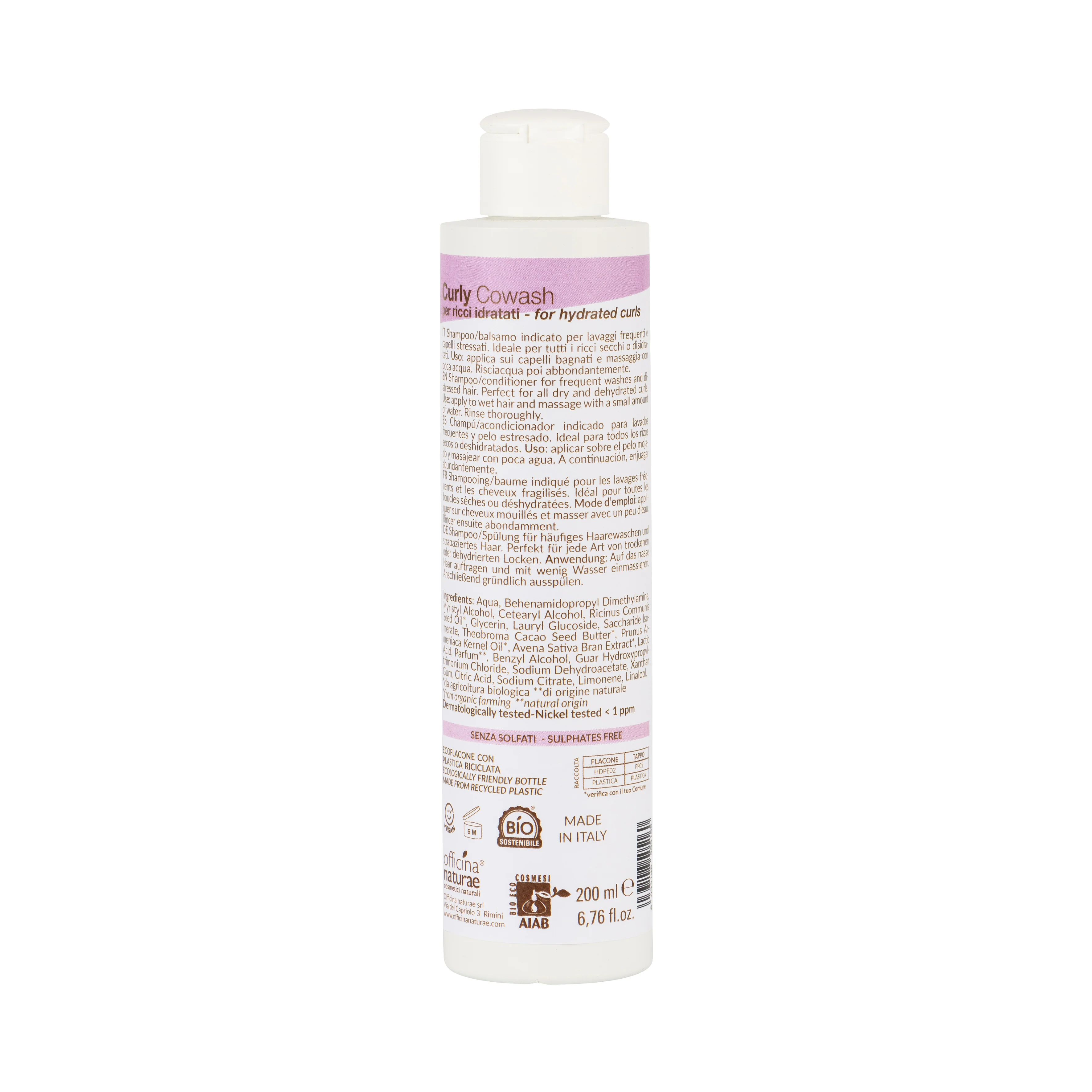 Officina Naturae Hydratační cowash pro kudrnaté vlasy - vzorek (7 ml) - Image 3
